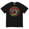 Support Your Local Weed Shop T-Shirt - Retro 60's Cannabis Apparel | Magic Leaf Tees