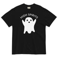 High Spirits Ghost T-Shirt - Hilarious Halloween Weed Apparel | Magic Leaf Tees