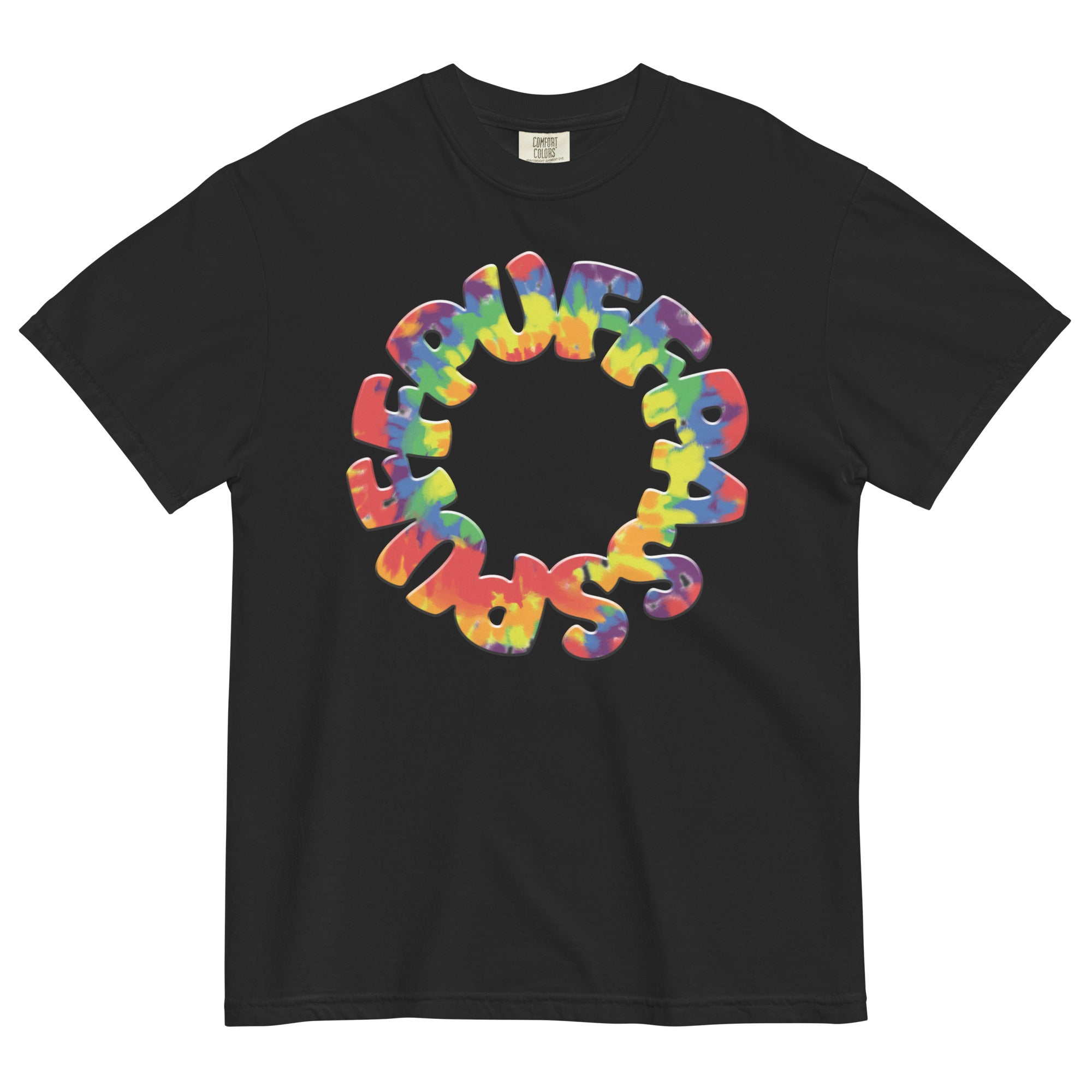 "Retro Tie-Dye Puff Puff Pass" Weed T-Shirt – Magic Leaf Tees