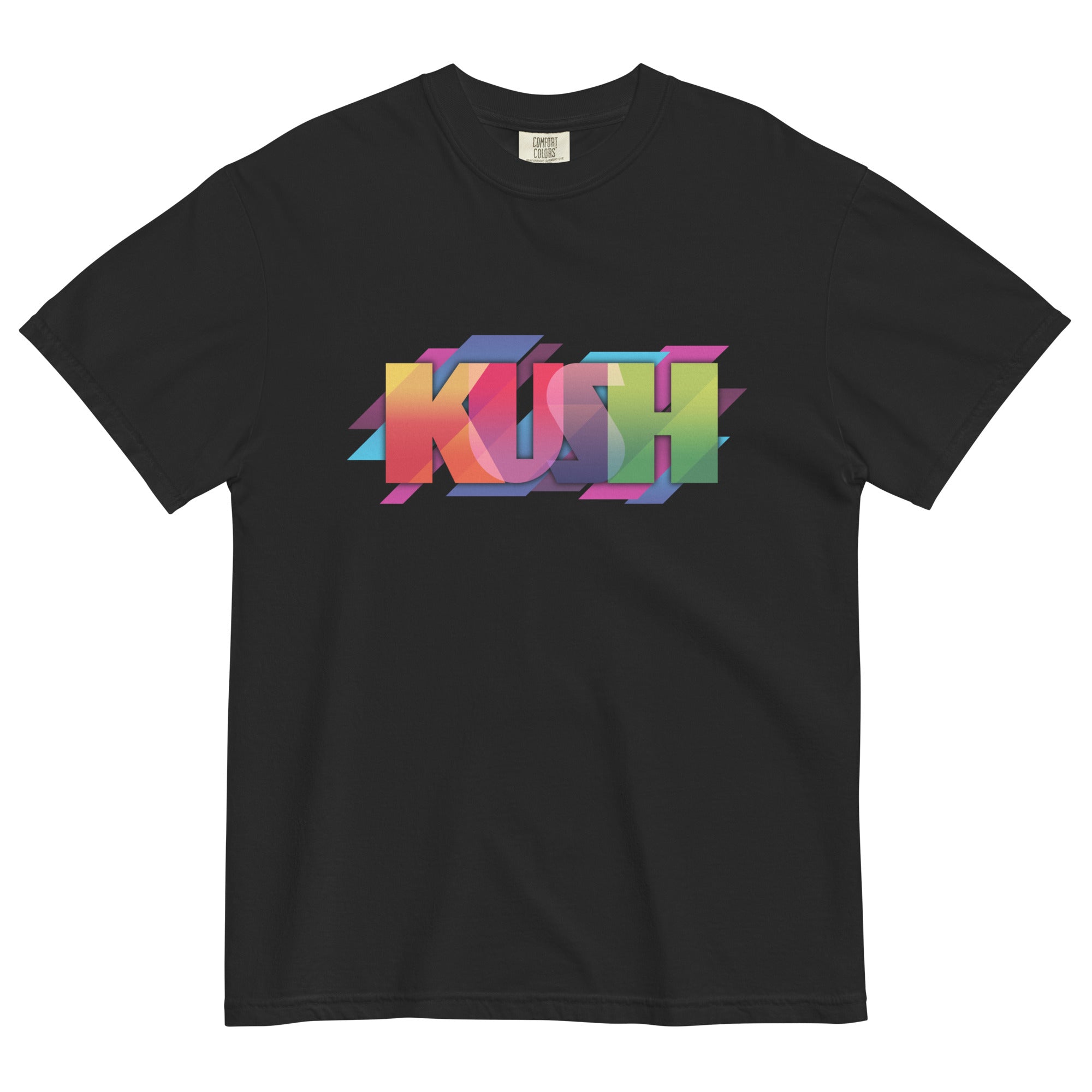 Retro 80’s Kush T-Shirt – Colorful Weed Apparel | Magic Leaf Tees