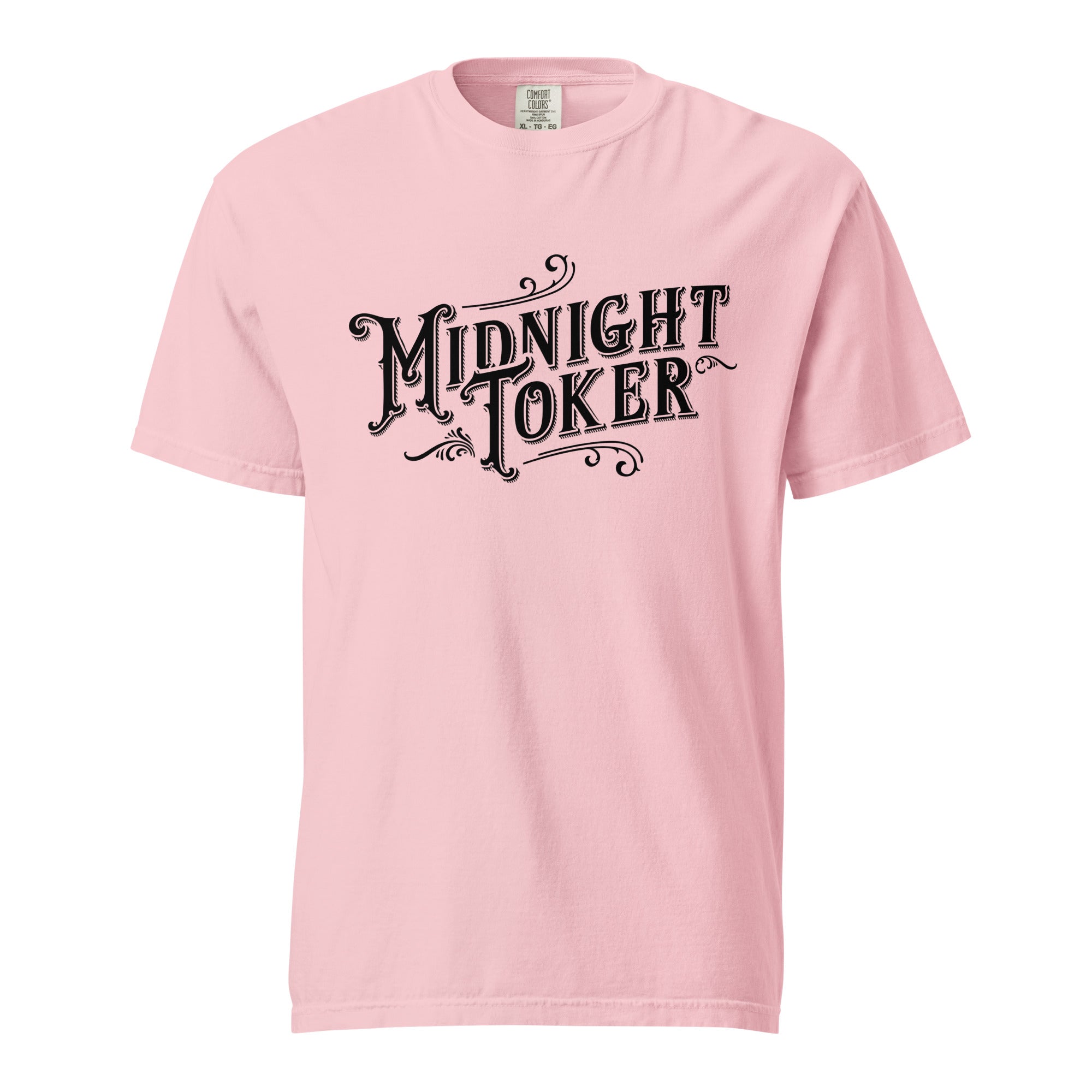 Midnight Toker T-Shirt – Vintage Weed Apparel | Magic Leaf Tees