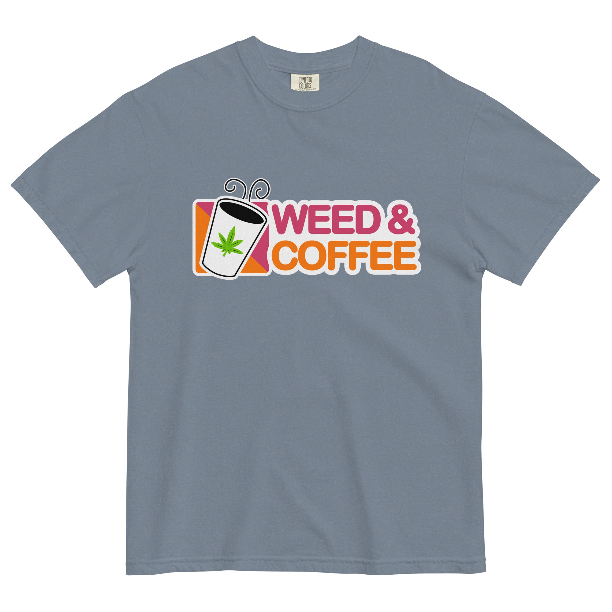 Weed & Coffee T-Shirt: Perfect Blend of Cannabis and Caffeine | Magic Leaf Tees