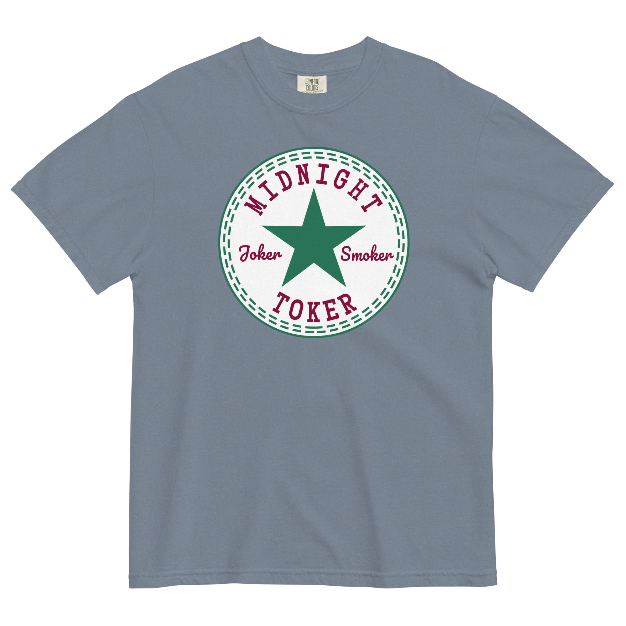 Joker Smoker Midnight Toker All Stars T-Shirt: Cannabis Sneaker Logo Weed Shirt | Magic Leaf Tees