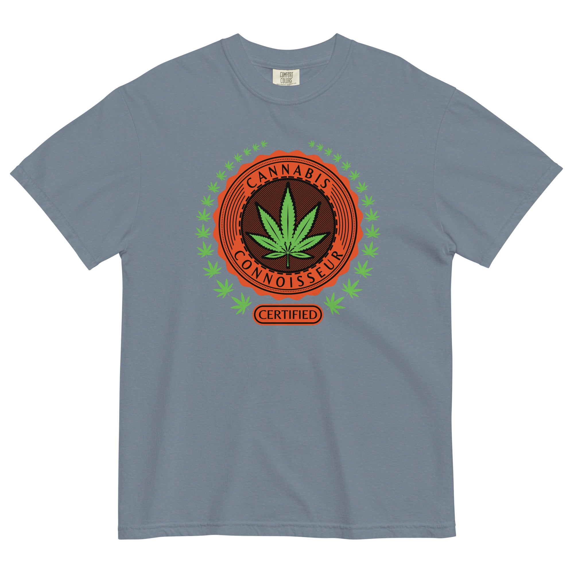 Certified Cannabis Connoisseur Badge T-Shirt: Elevate Your Weed Clothing!