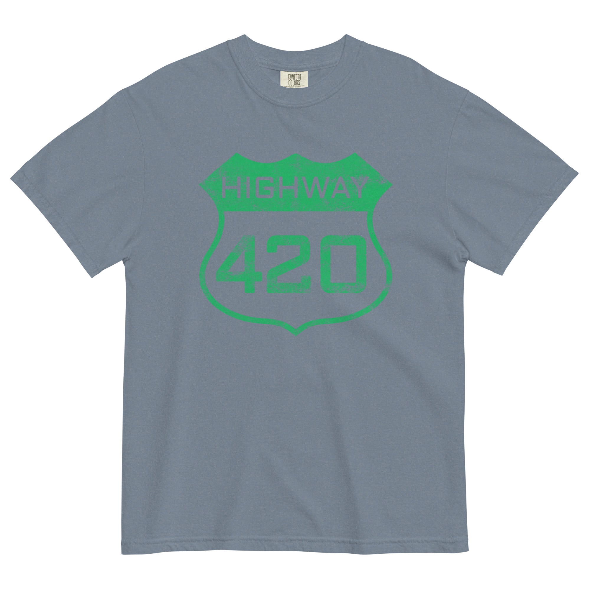 Highway 420 Funny Cannabis T-Shirt – Perfect Weed Shirt for Stoners