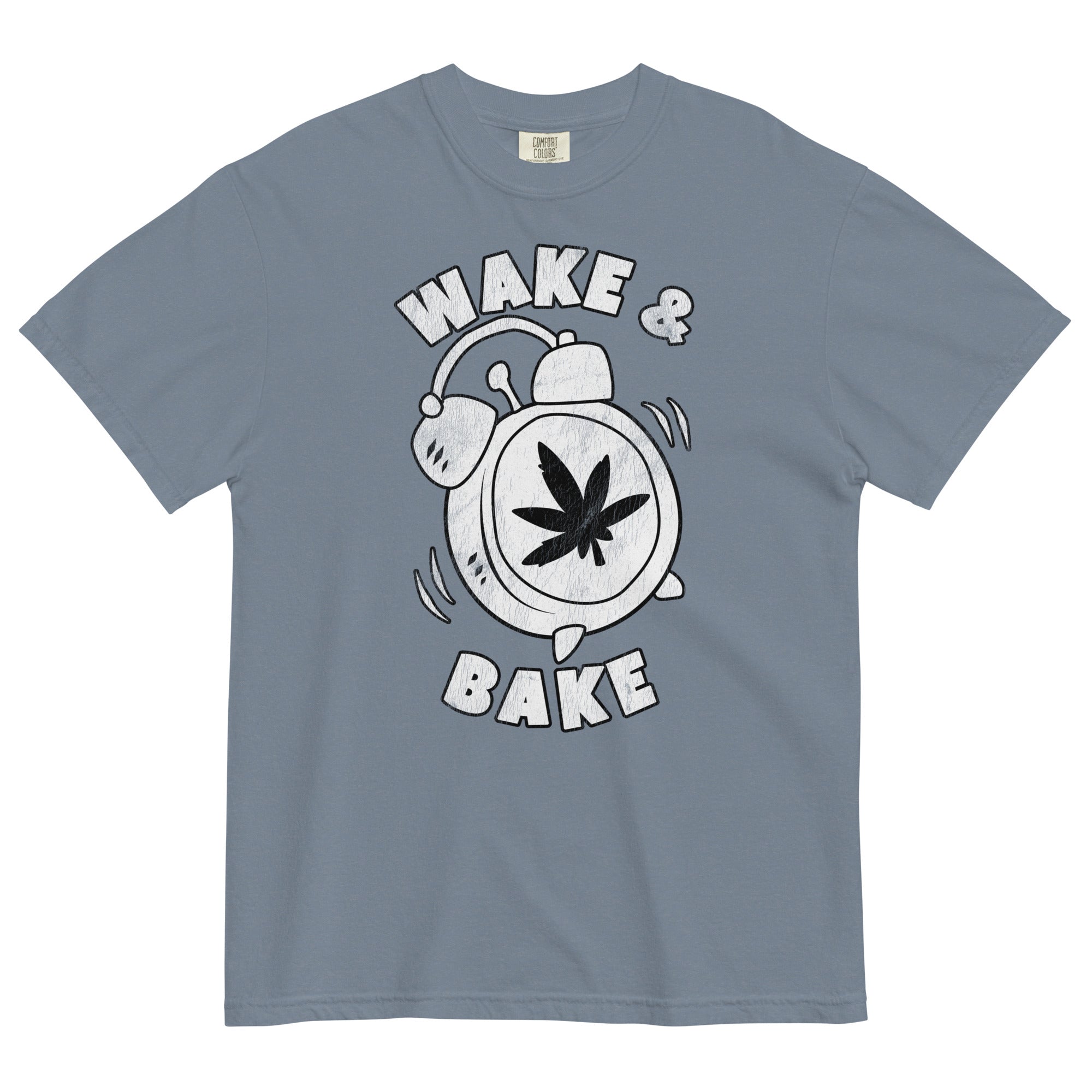 Wake & Bake Funny Weed T-Shirt – Perfect Cannabis Shirt for Marijuana Smokers | Magic Leaf Tees