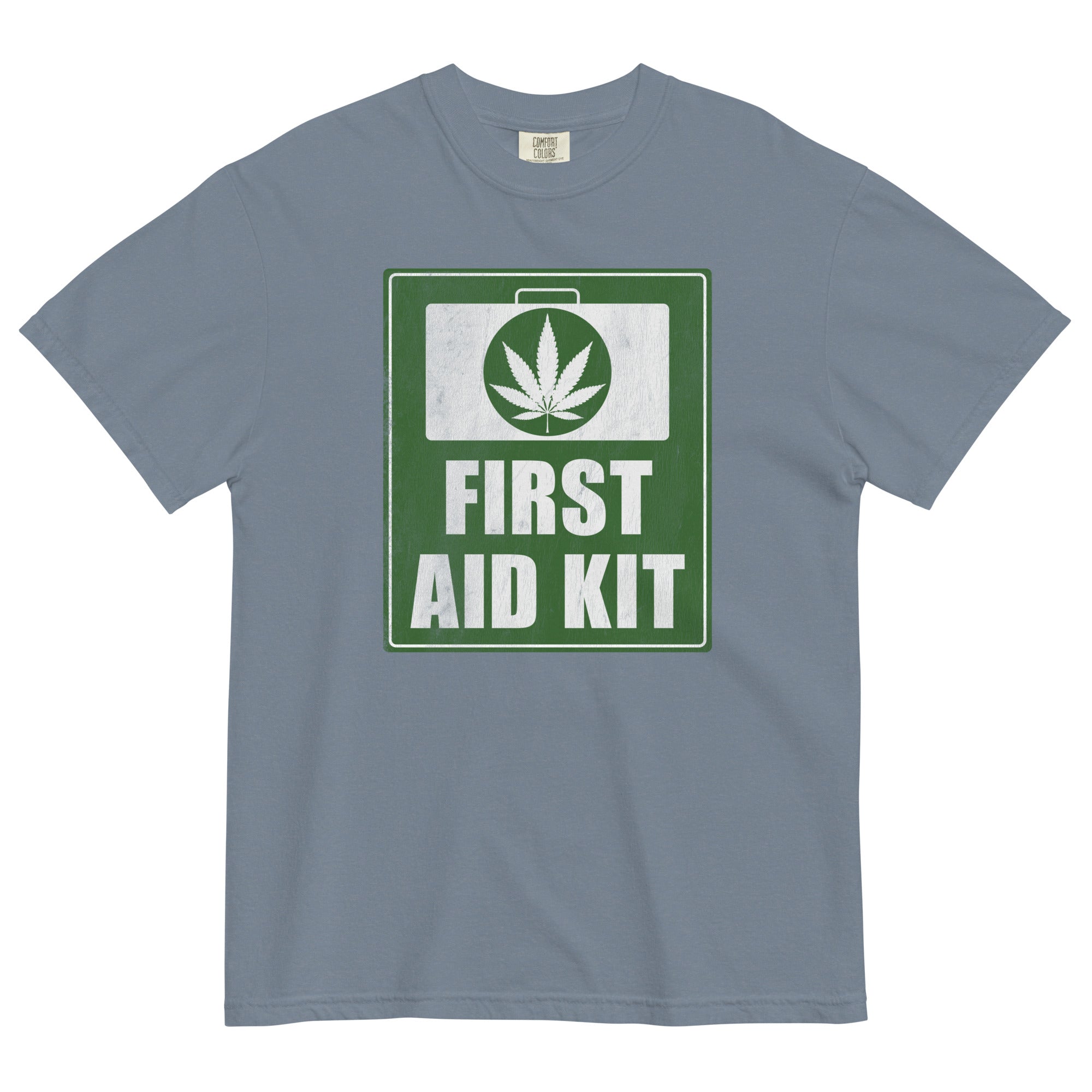 First Aid Kit Funny Medical Marijuana T-Shirt – Perfect Weed Shirt for Cannabis Patients | Magic Leaf Tees