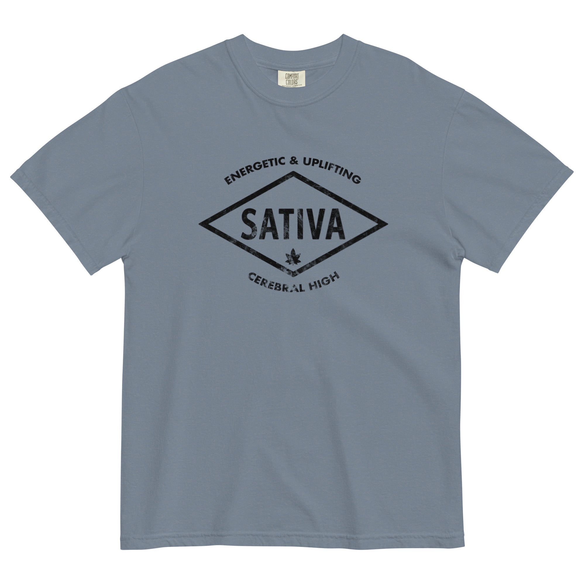 Vintage "Sativa" T-Shirt - Premium Weed Niche Apparel | Magic Leaf Tees