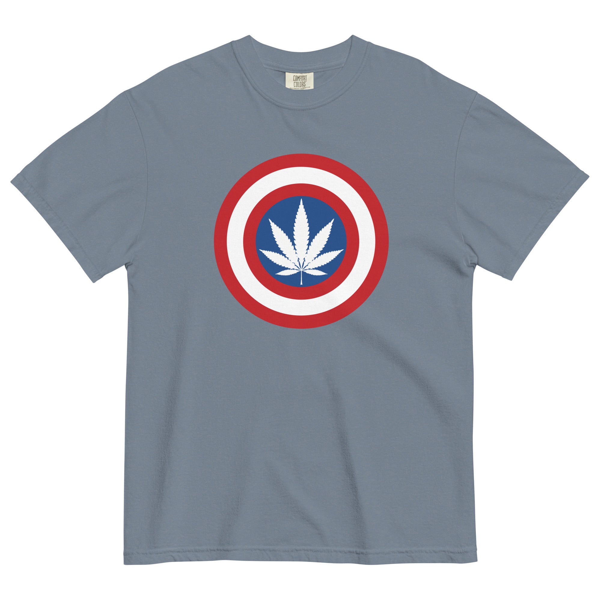 "Kaptain Kronic" Funny Weed Superhero T-Shirt – Magic Leaf Tees