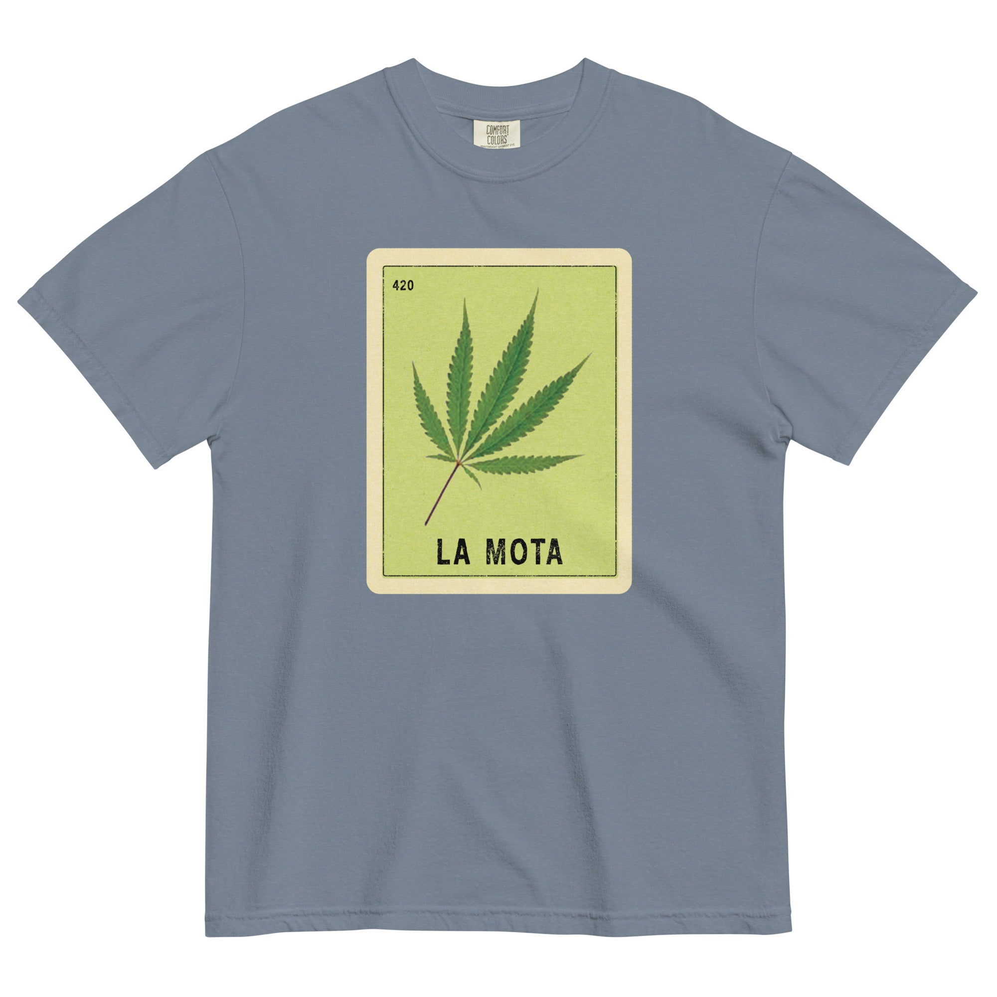 "La Mota" Funny Mexican Lotería Marijuana T-Shirt – Magic Leaf Tees