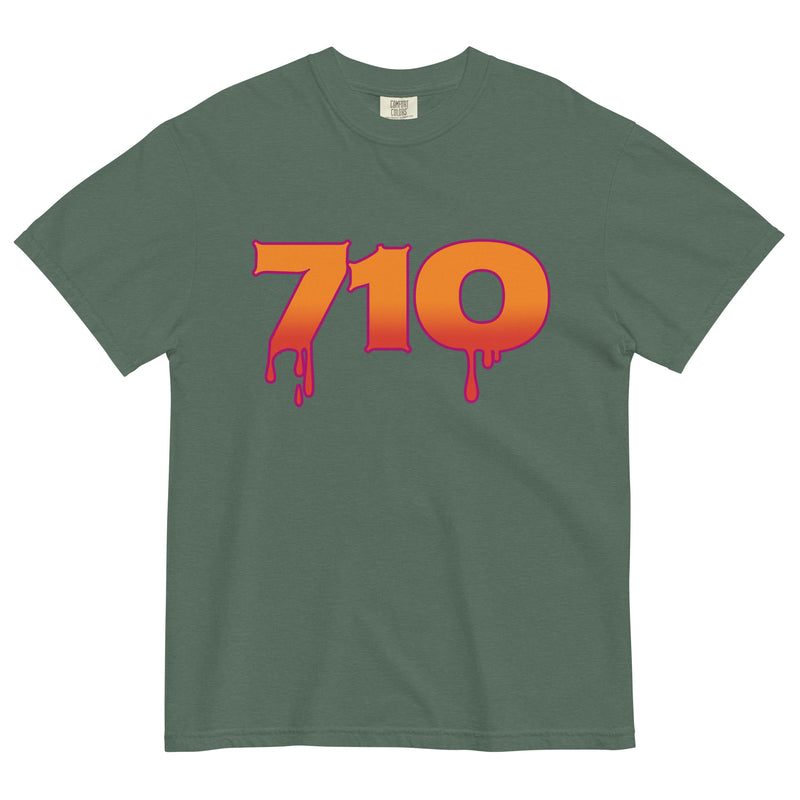 710 Gradient Tee | Dab and Hash Oil Inspired Shirt | Stylish Cannabis Fashion | Magic Leaf Tees