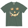 Halloween Cannabis Jack O' Lantern T-Shirt | Spooky Weed Apparel | Magic Leaf Tees