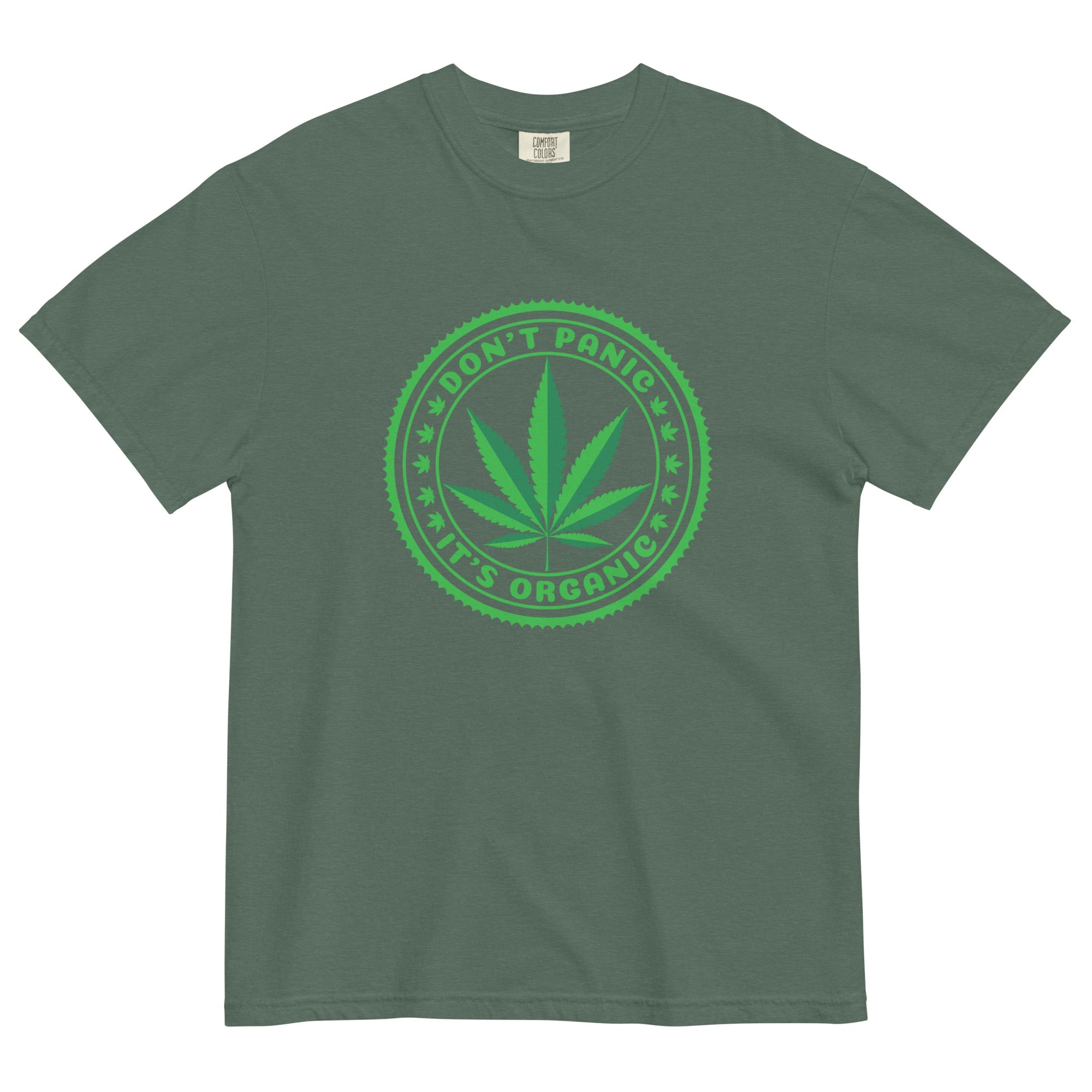 Don't Panic It's Organic Cannabis T-Shirt: Stylish Weed Tee