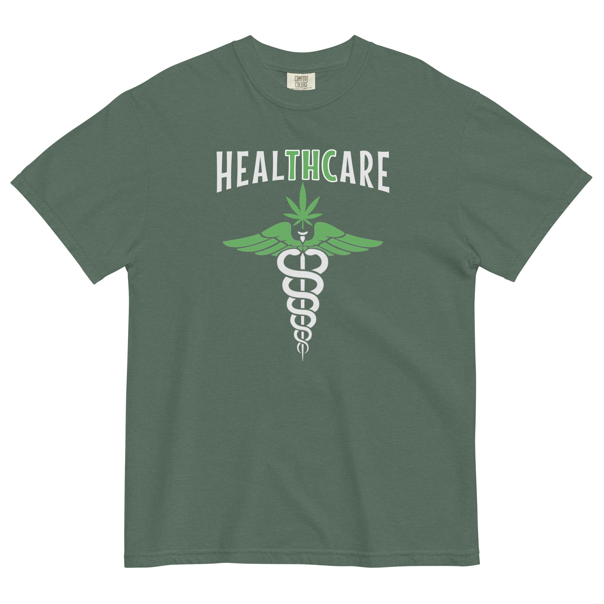 THC Healthcare Medical Marijuana T-Shirt – Perfect Weed Shirt for Cannabis Enthusiasts | Magic Leaf Tees