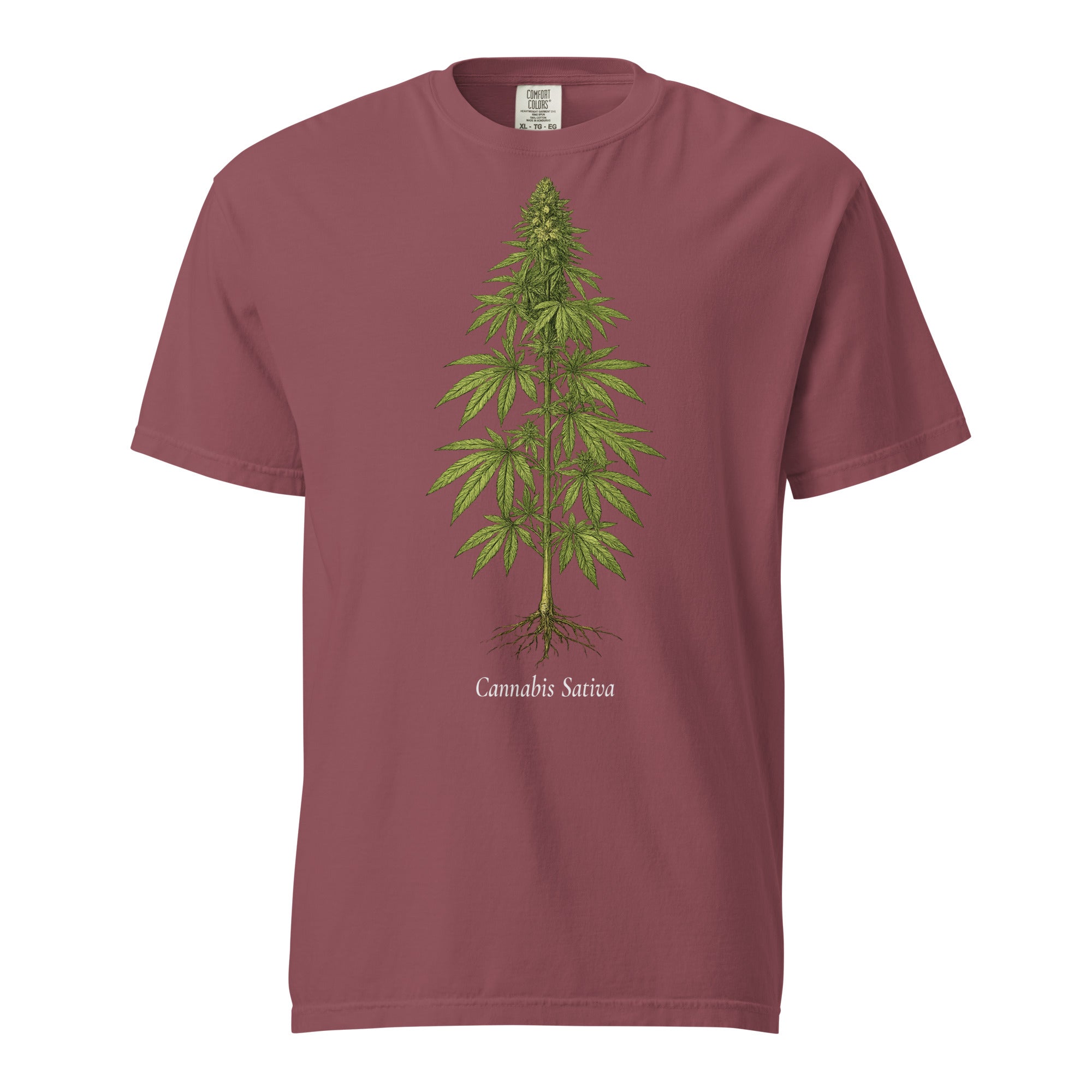 Vintage Cannabis Botanical T-Shirt | 19th Century Cannabis Sativa Plant Illustration Tee | Naturalist Weed Graphic Shirt | Magic Leaf Tees