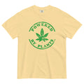 Powered By Plants: Stylish Weed-Inspired Tee for Green Lifestyle Enthusiasts! - Magic Leaf Tees