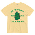 Support Your Local Farmers: Cannabis Bud Tee for Pot Farmers | Magic Leaf Tees