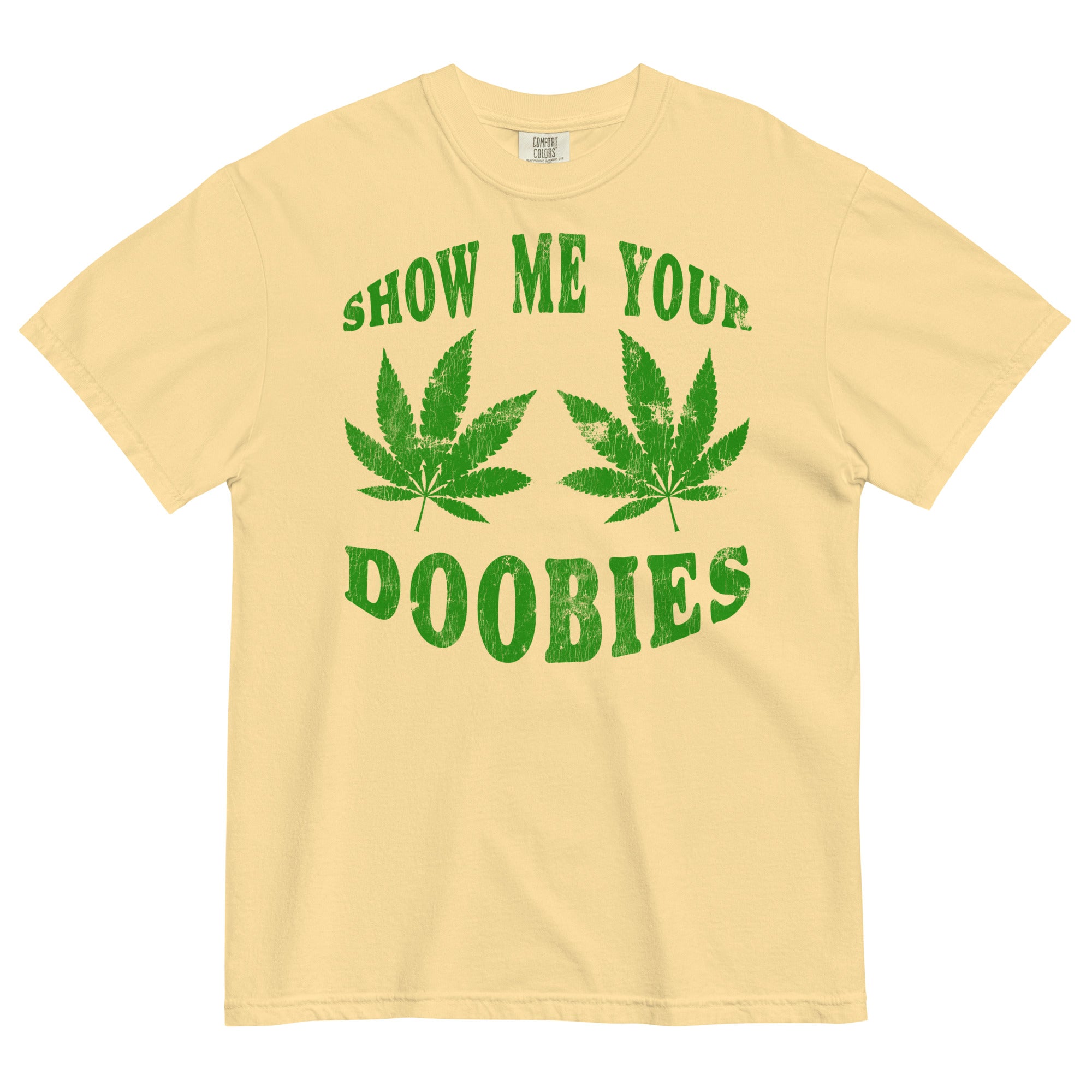 Show Me Your Doobies: Funny Cannabis Leaves Tee for Pot Smokers | Magic Leaf Tees