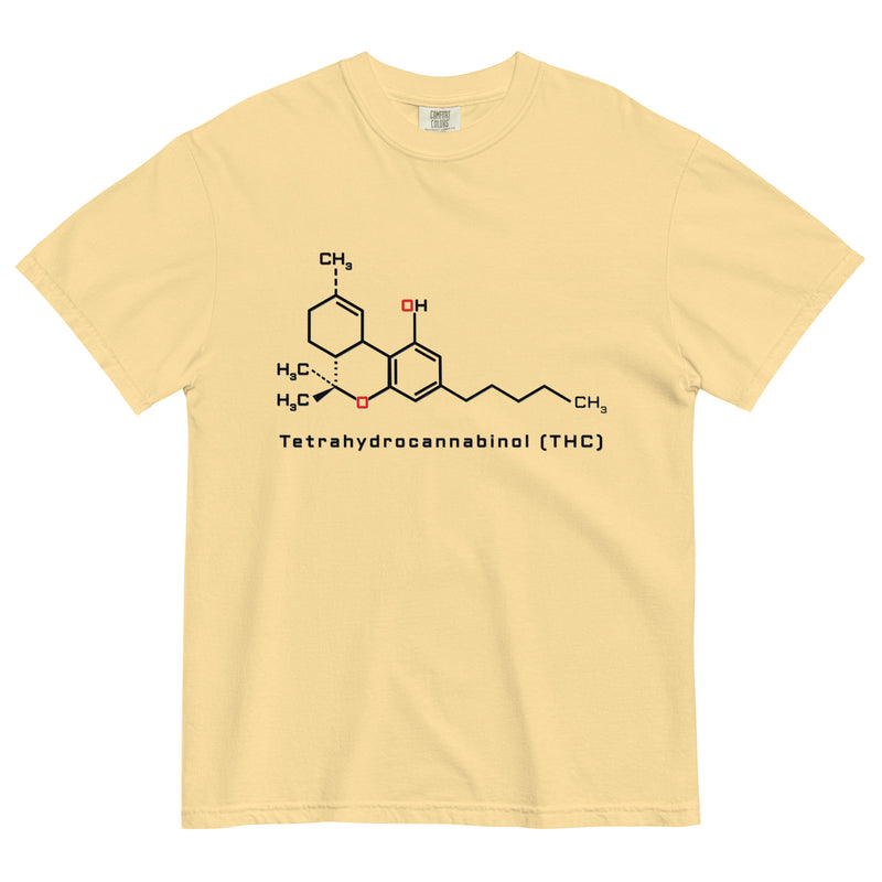 Stylish THC Molecule T-Shirt: Perfect Tee for Cannabis and Chemistry Enthusiasts! | Magic Leaf Tees