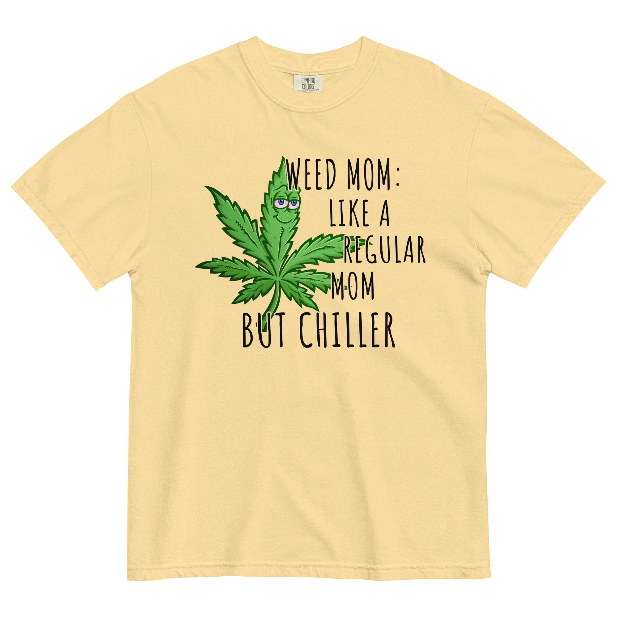 Weed Mom T-Shirt: Embrace Chill Motherhood in Style! | Magic Leaf Tees