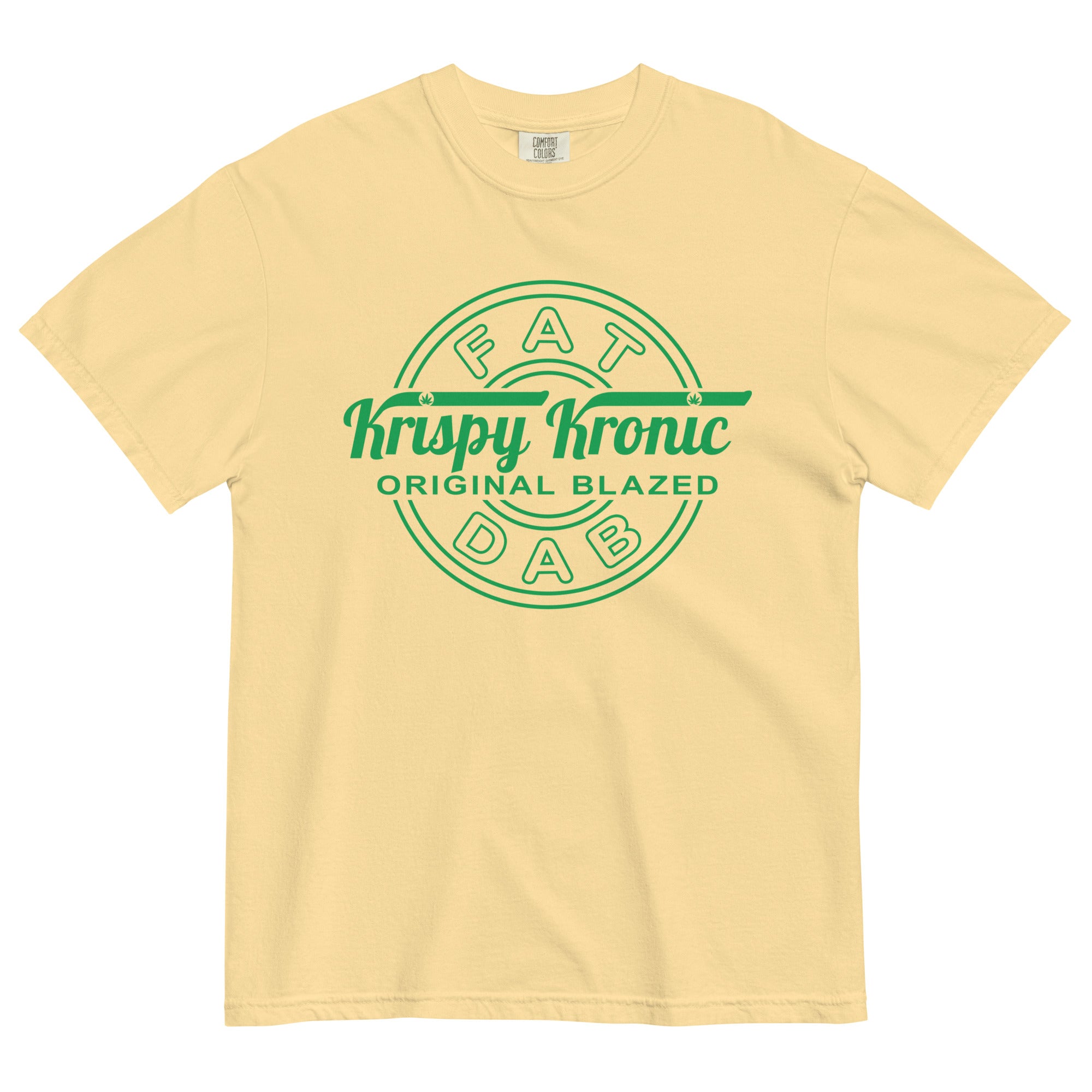 Krispy Kronic Original Blazed Fat Dabs T-Shirt – Funny Weed-Themed App