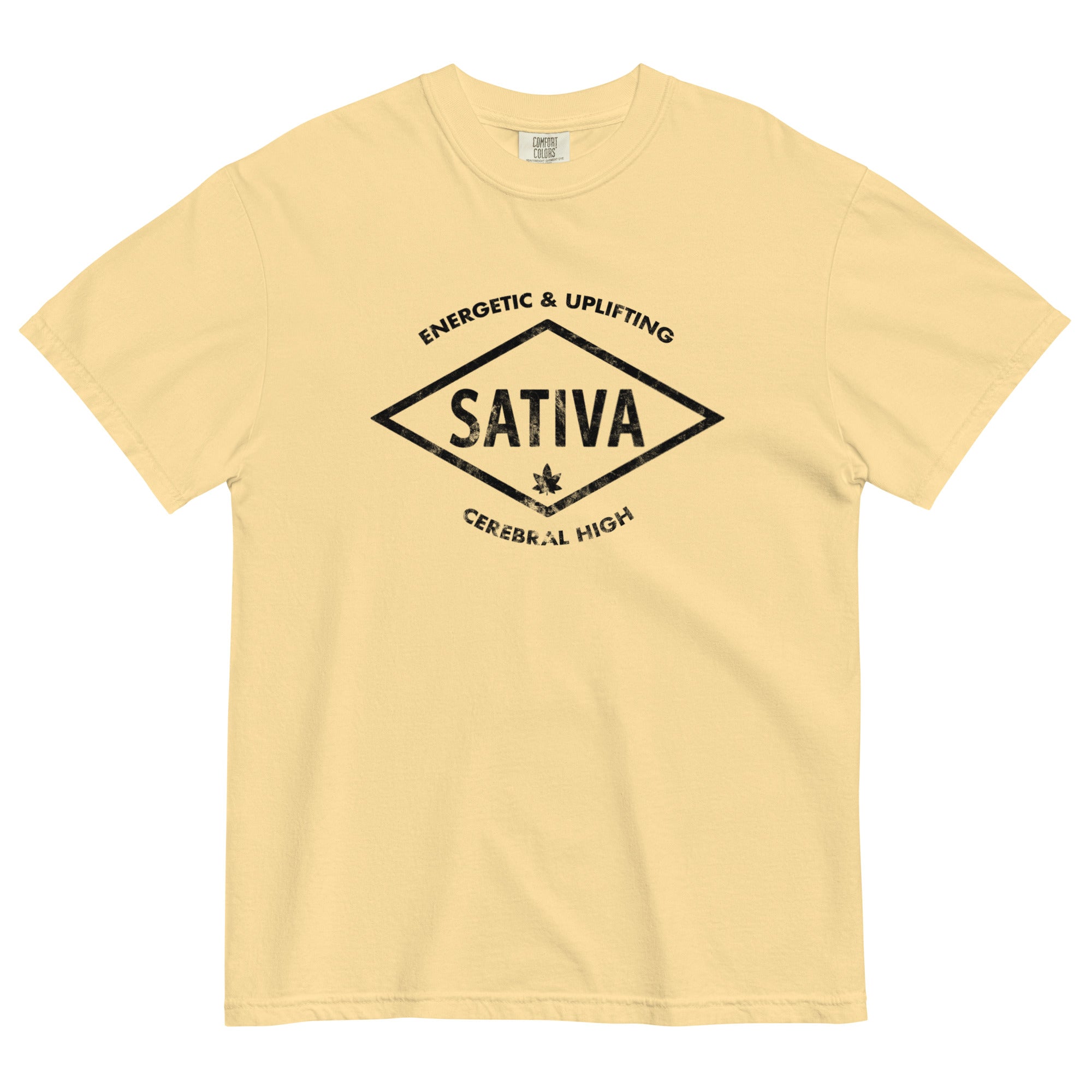 Vintage "Sativa" T-Shirt - Premium Weed Niche Apparel | Magic Leaf Tees