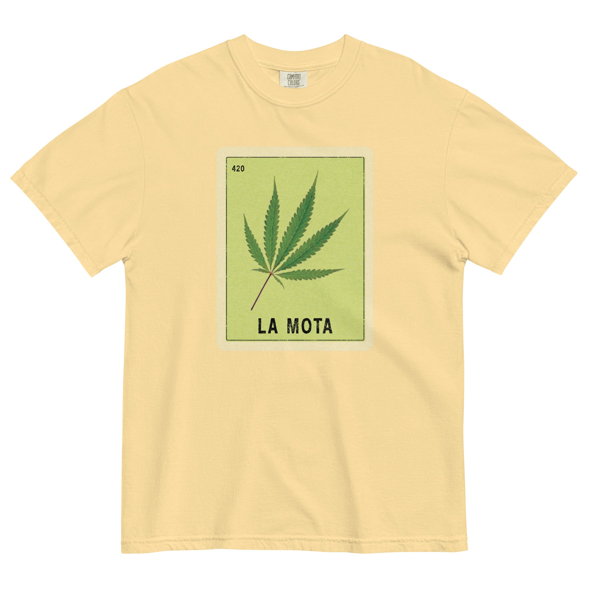 "La Mota" Funny Mexican Lotería Marijuana T-Shirt – Magic Leaf Tees