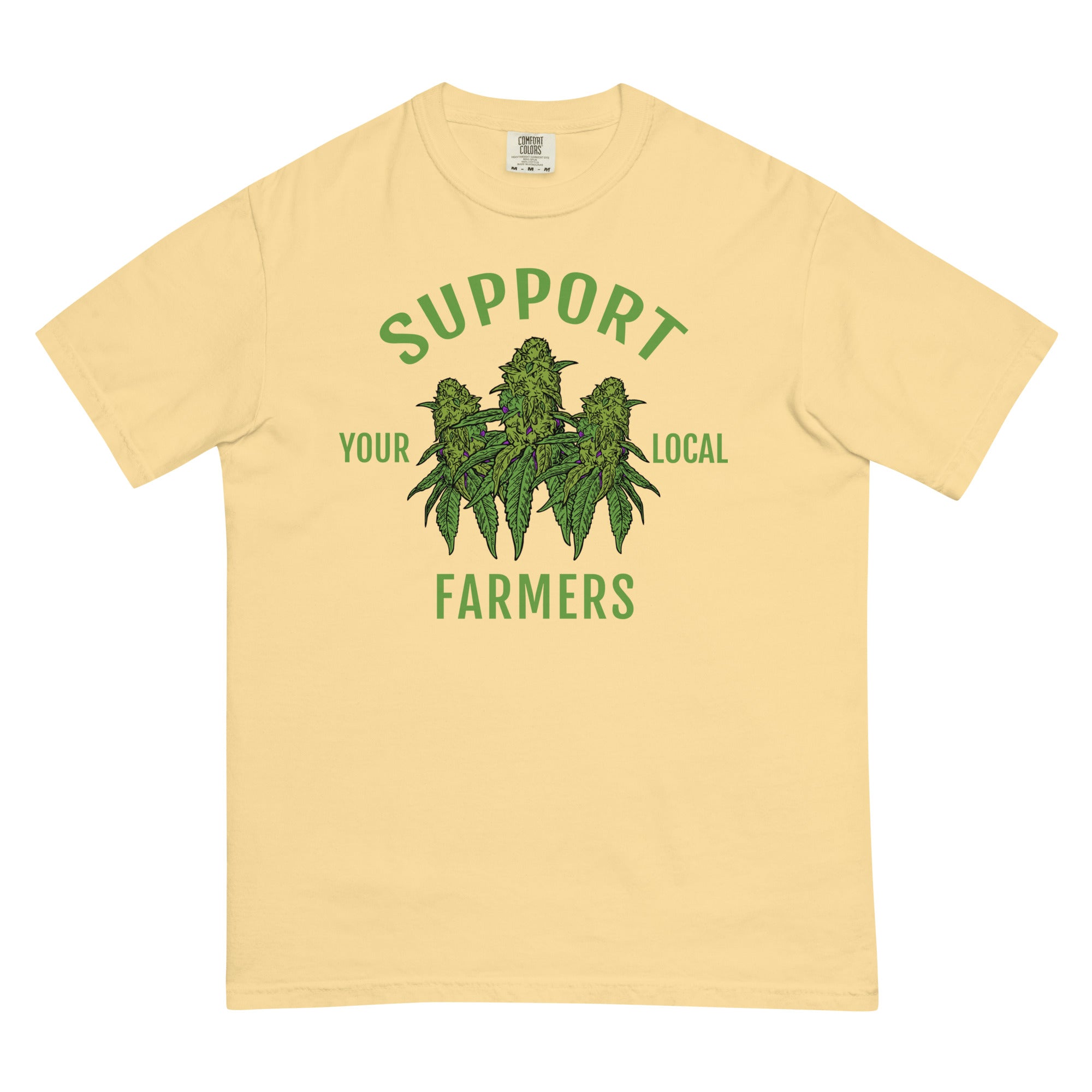 "Support Your Local Farmers" Cannabis Buds T-Shirt – Magic Leaf Tees