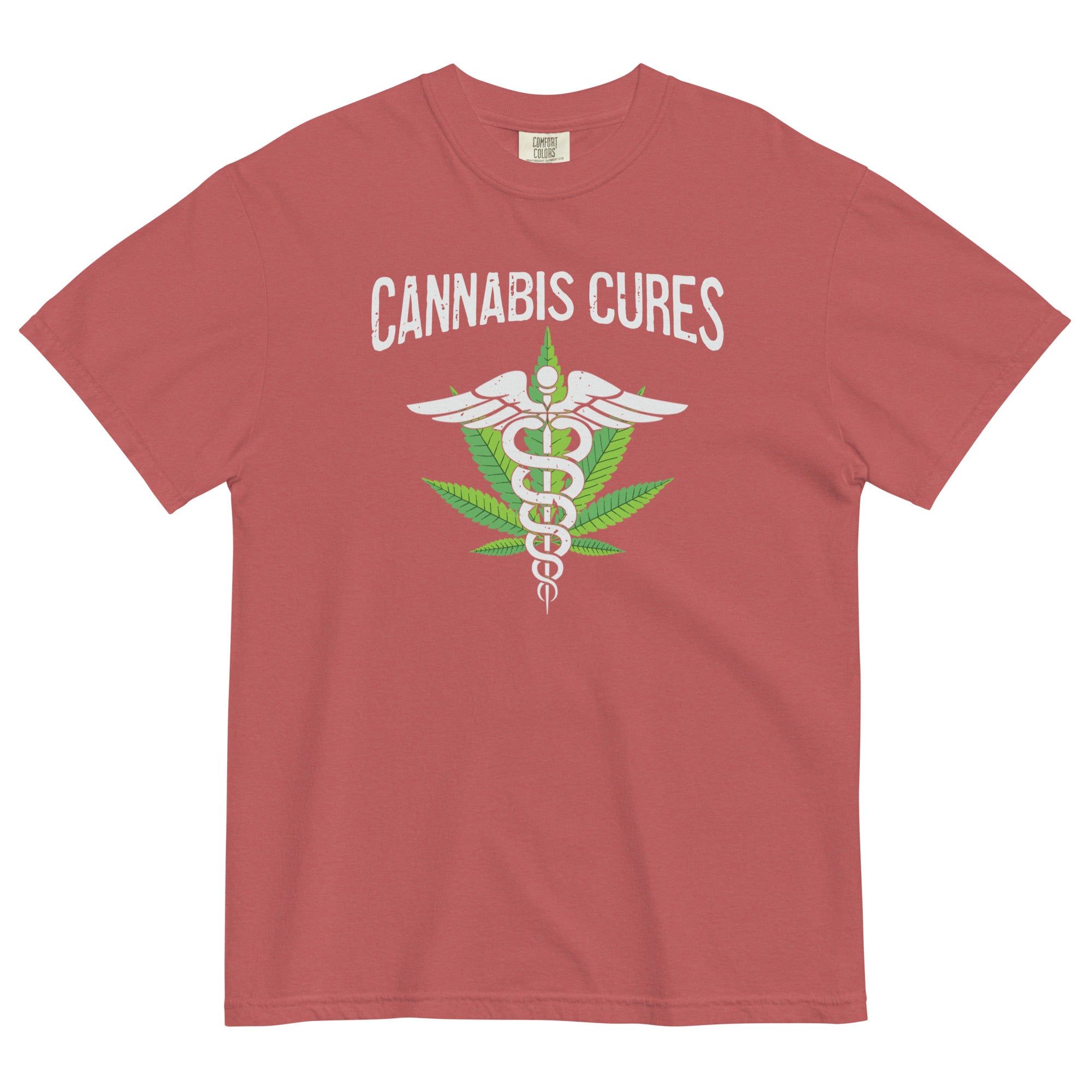 Cannabis Cures Medical Marijuana T-Shirt – Perfect Weed Shirt for Cannabis Healthcare Advocates | Magic Leaf Tees