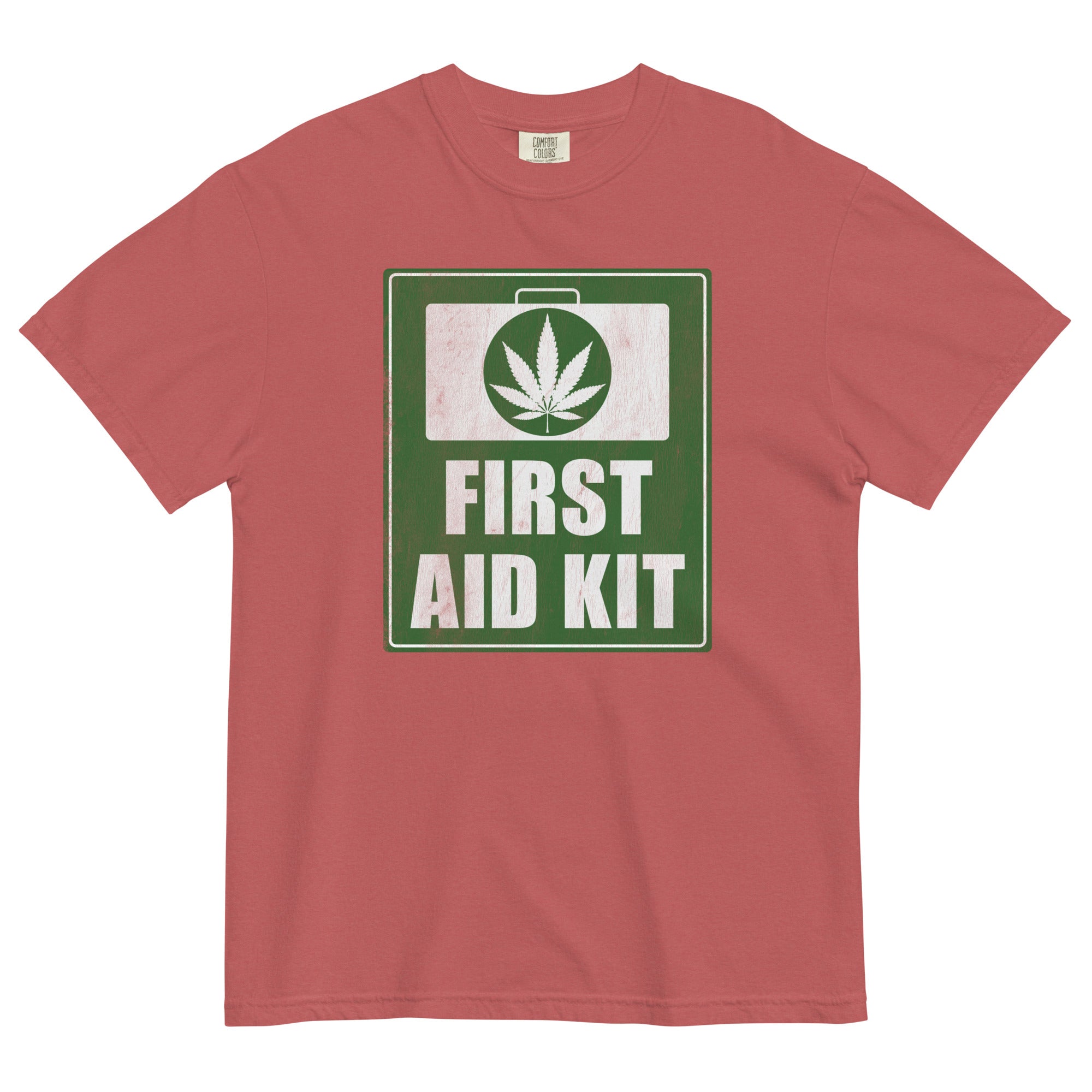 First Aid Kit Funny Medical Marijuana T-Shirt – Perfect Weed Shirt for Cannabis Patients | Magic Leaf Tees