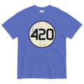 420 Racer Tee | Cannabis-Inspired Racing Logo Shirt | High-Speed Weed Fashion | Magic Leaf Tees