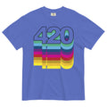 420 Pop Art Tee | Colorful Cannabis Shirt | Vibrant Weed Fashion | Magic leaf Tees