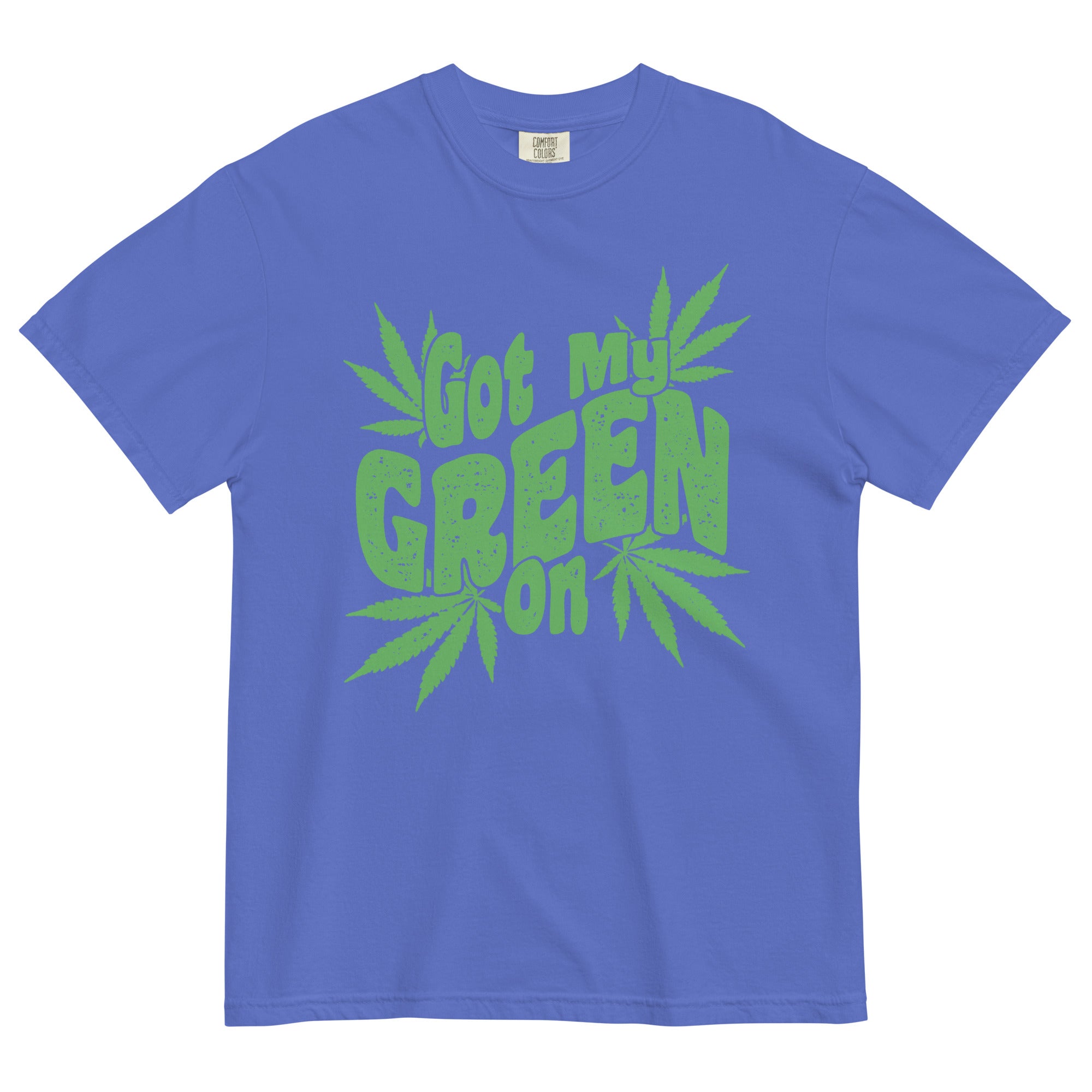 I Got My Green On Tee | St. Patrick's Day Weed Shirt | Herbal Celebration Fashion | Magic Leaf Tees