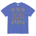 Weed Christmas T-Shirt: 'Let's Get Baked' Gingerbread Man Ugly Christmas Design | Magic Leaf Tees
