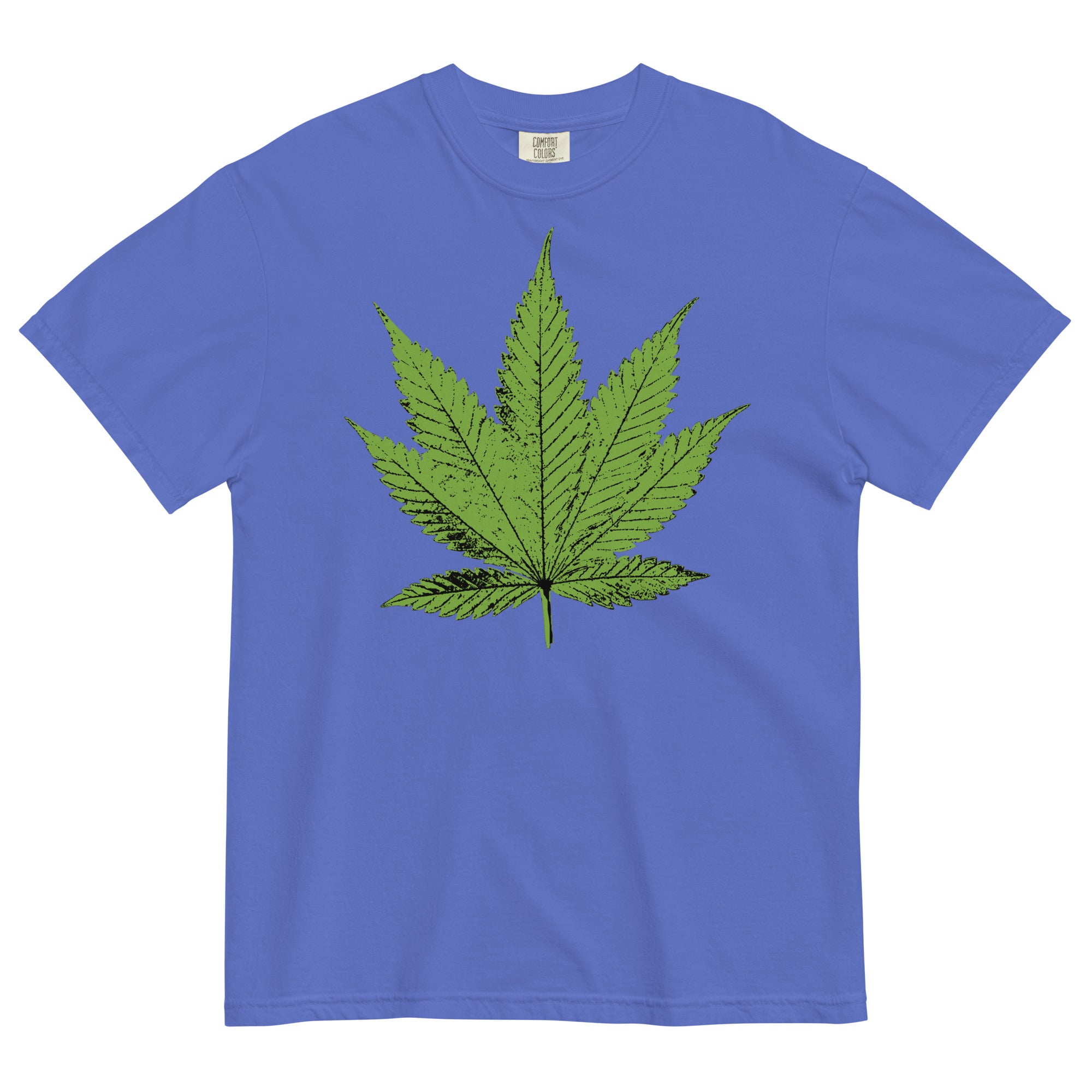 Giant Pot Leaf T-Shirt: Bold Stoner Apparel | Magic Leaf Tees