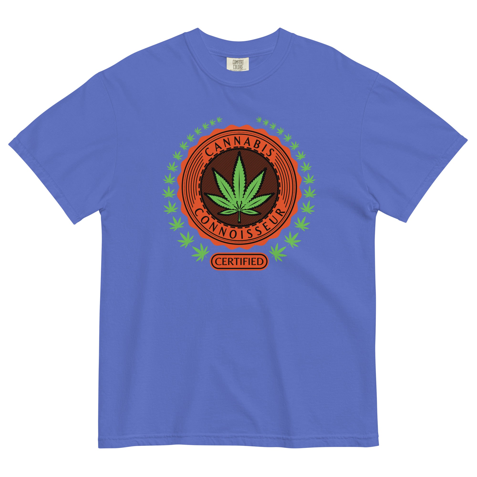 Certified Cannabis Connoisseur Badge T-Shirt: Elevate Your Weed Clothing!