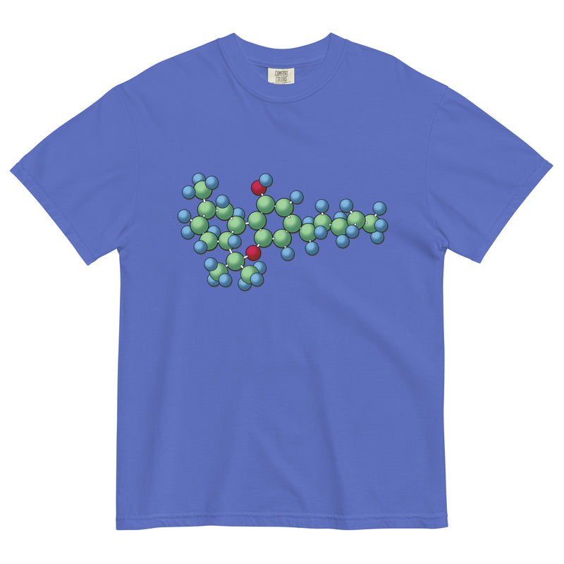 3D THC Molecule T-Shirt: Cool Weed Tee for Cannabis And Chemistry Fans! | Magic Leaf Tees