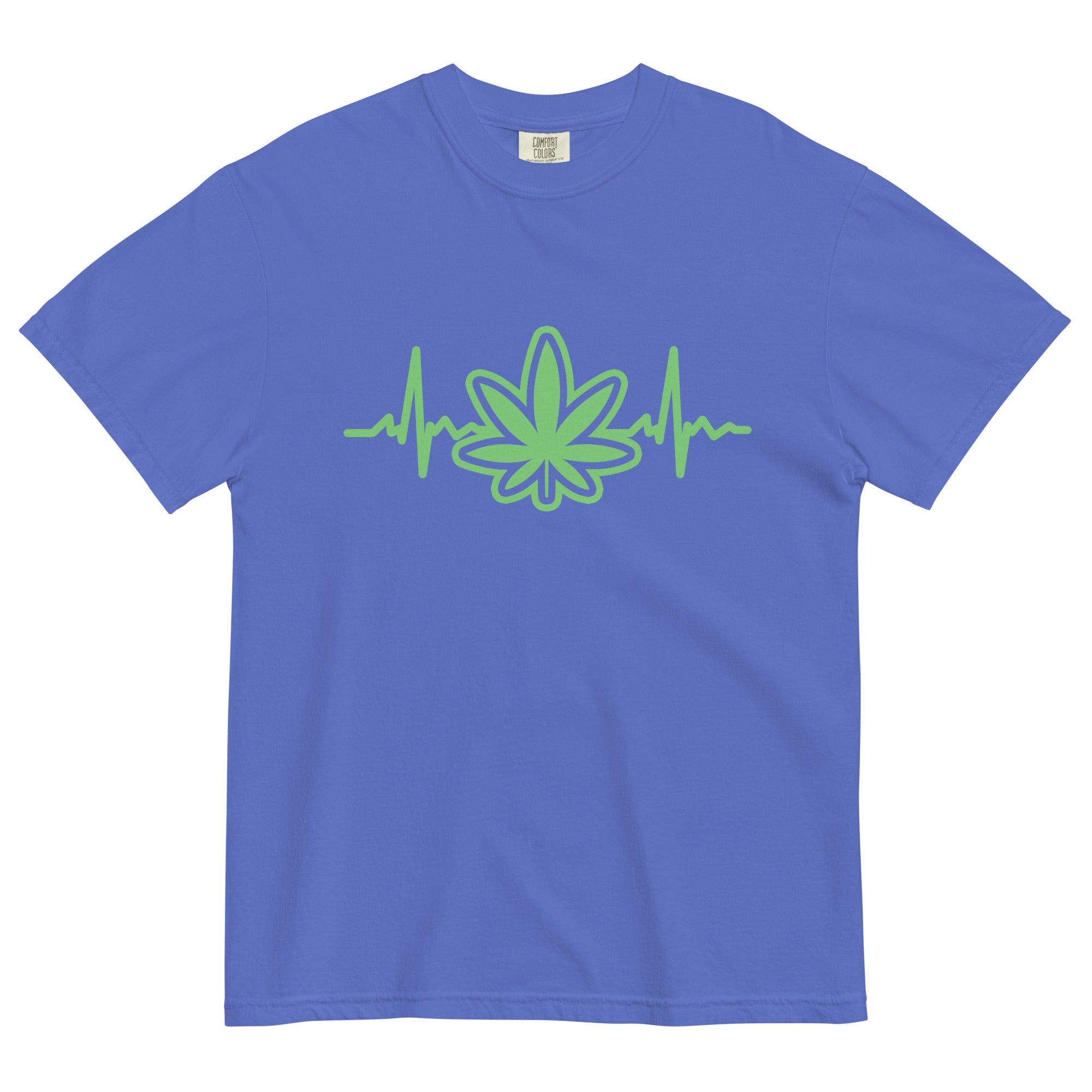 Heartbeat Funny Weed T-Shirt – Perfect Cannabis Shirt for Stoners | Magic Leaf Tees