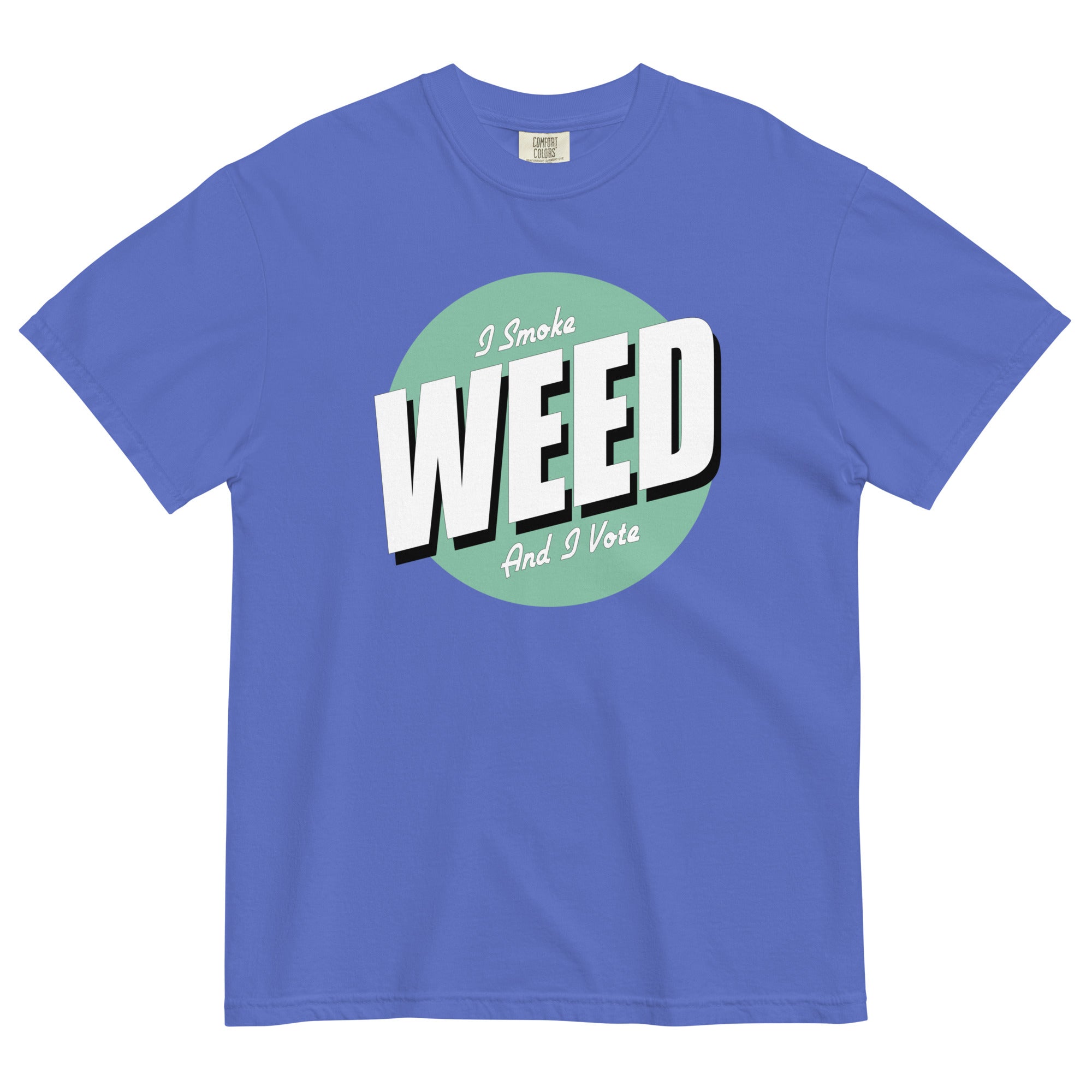 I Smoke Weed And I Vote T-Shirt for Marijuana Legalization Advocates | Magic Leaf Tees