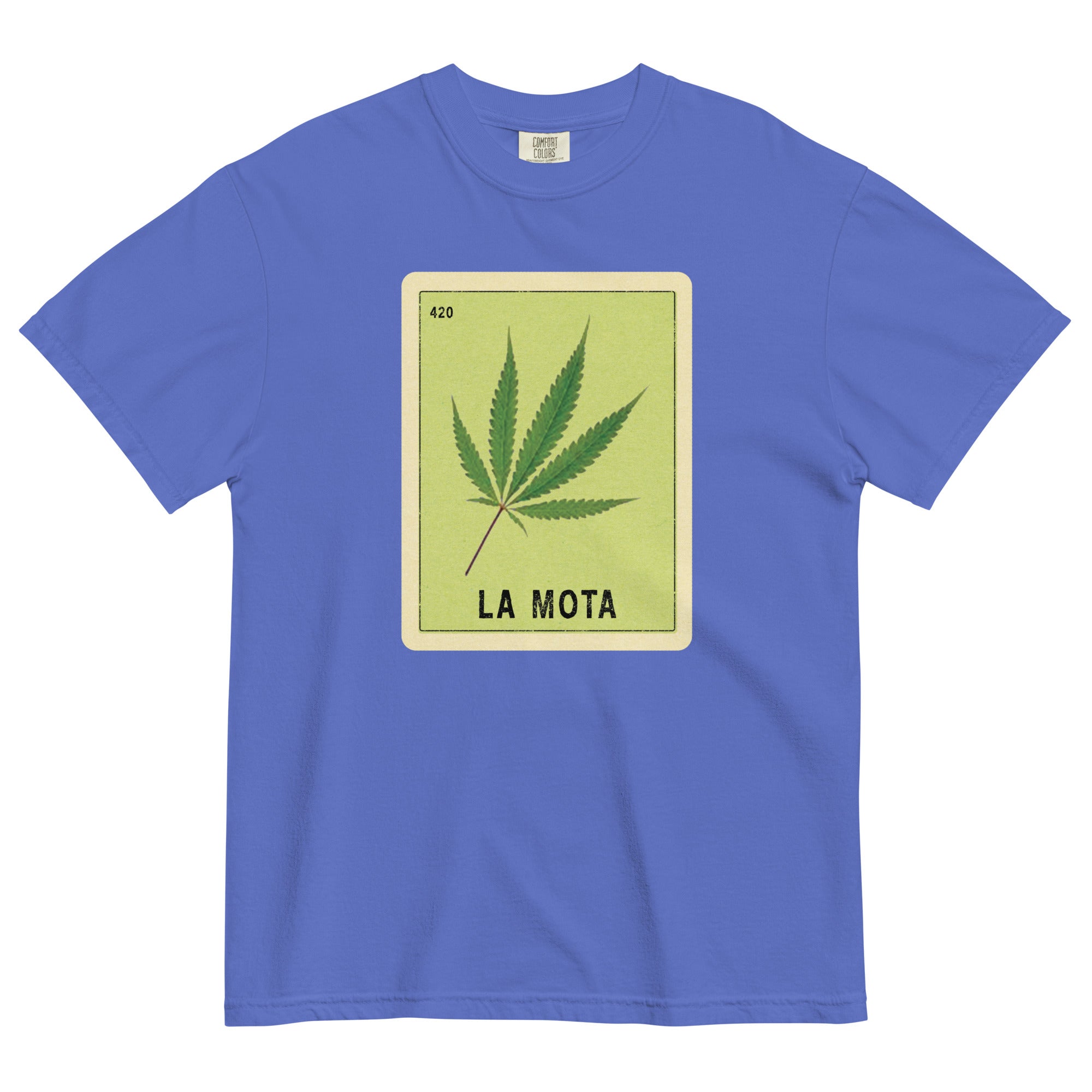 "La Mota" Funny Mexican Lotería Marijuana T-Shirt – Magic Leaf Tees