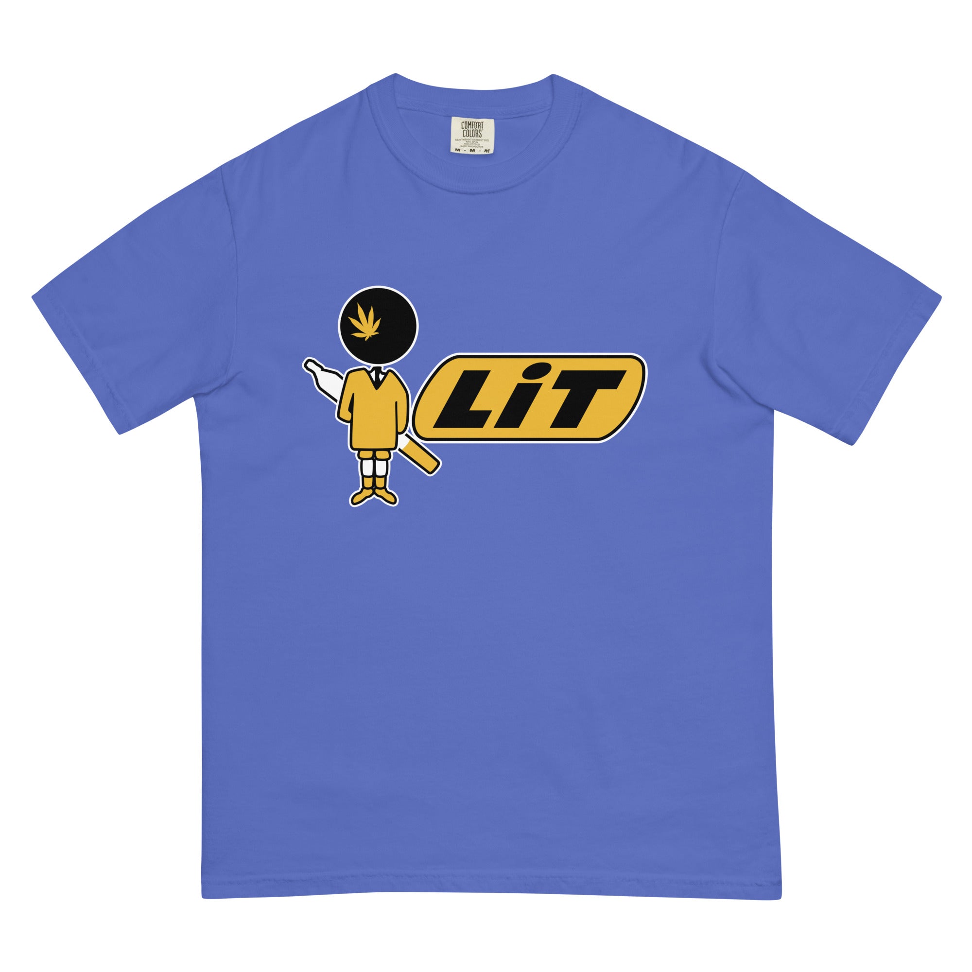 "Lit" Ballpoint Pen Logo Parody Weed T-Shirt – Magic Leaf Tees