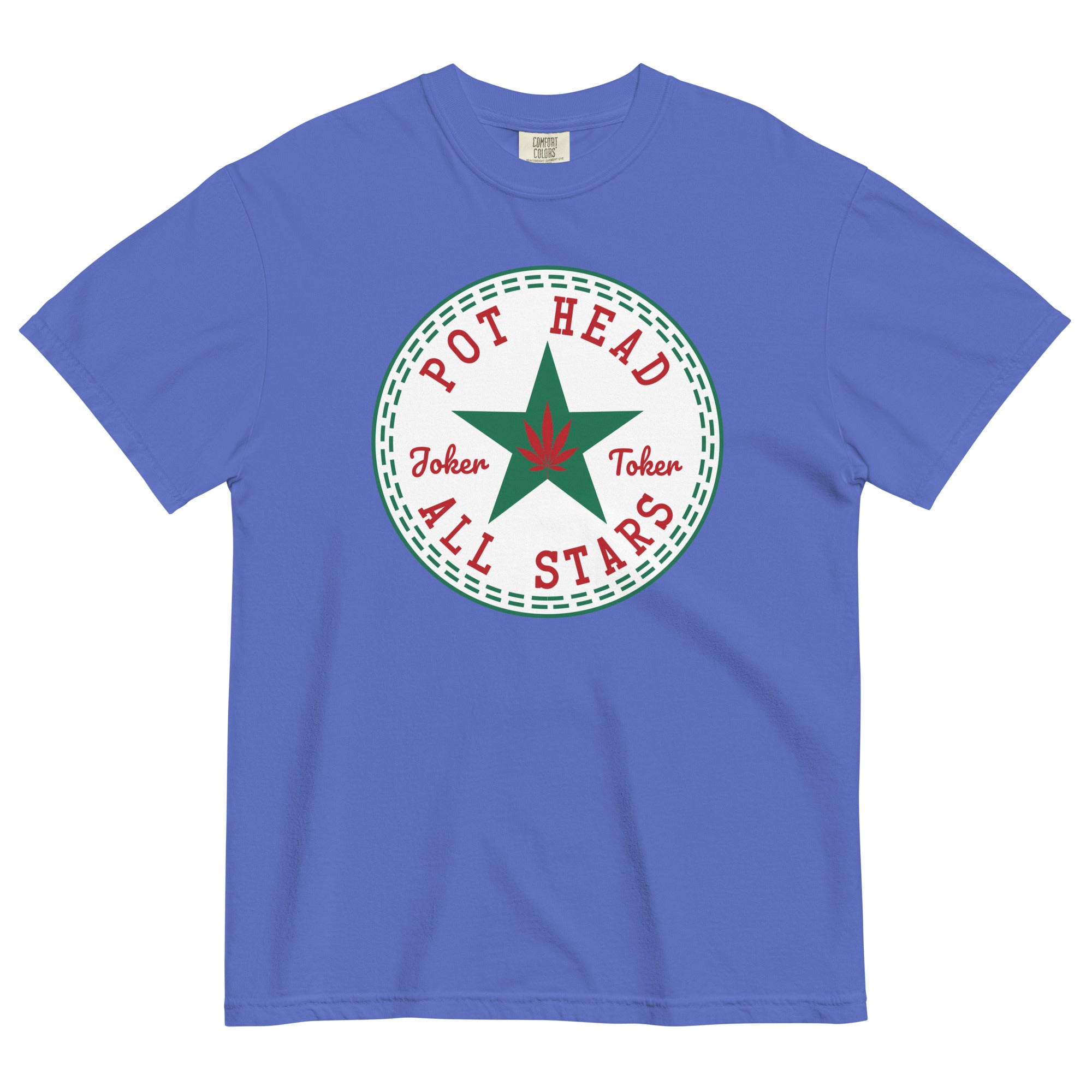 pothead gamertags Pot Head All Stars Joker Toker T-Shirt | Weed Apparel