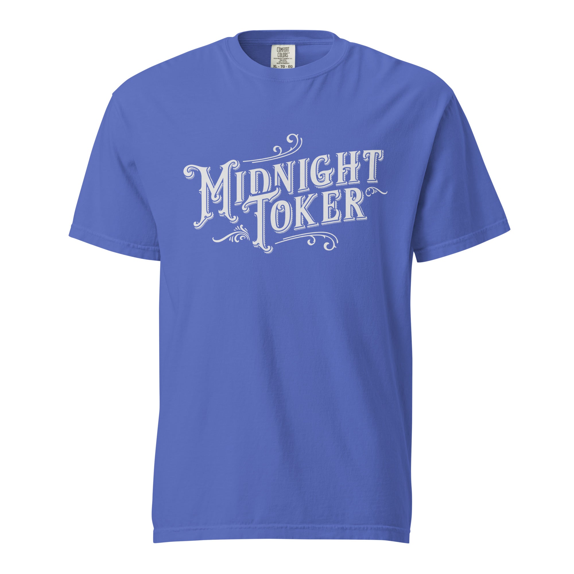 Midnight Toker T-Shirt – Vintage Weed Apparel | Magic Leaf Tees