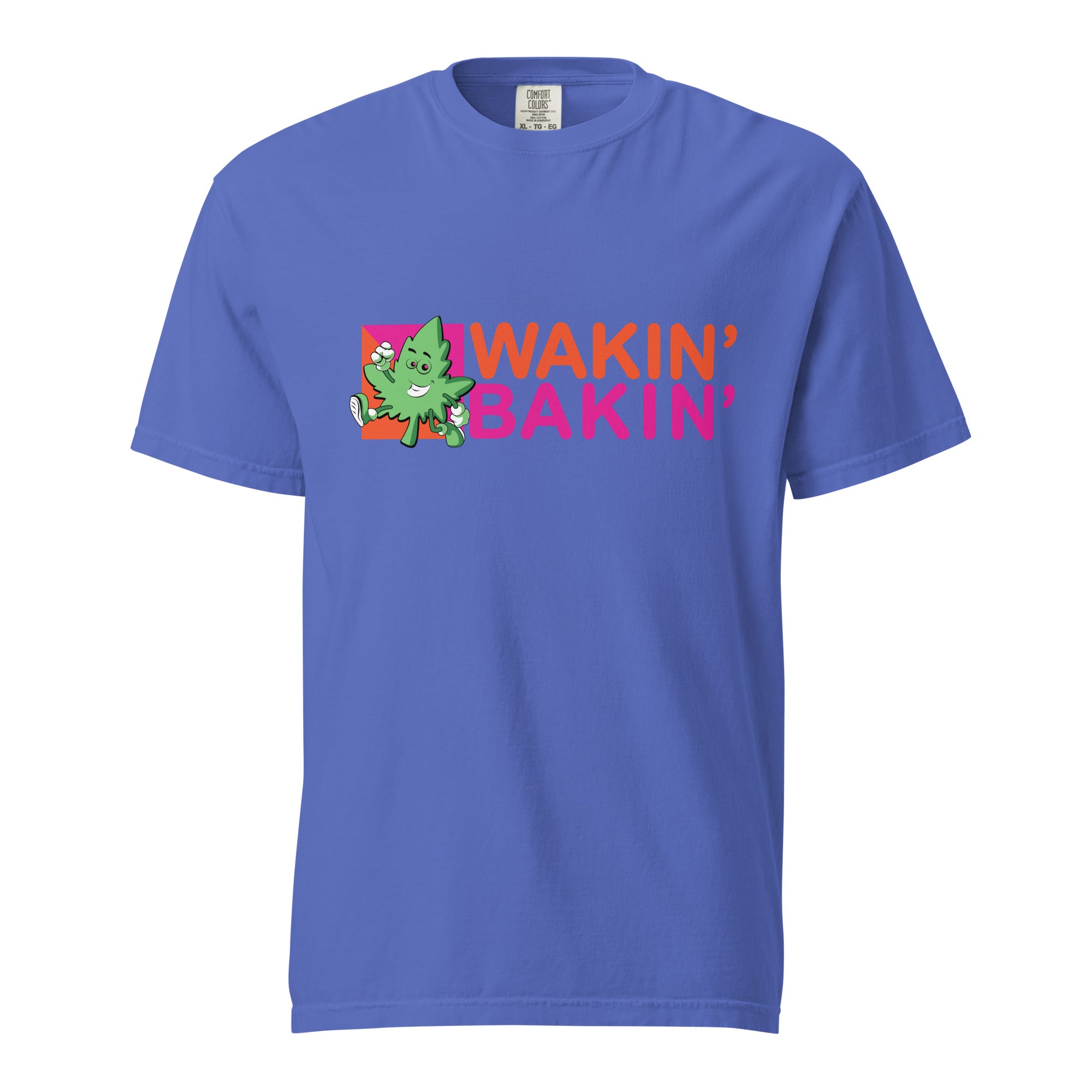 Wakin' Bakin' T-Shirt – Funny Weed Apparel Donut Shop Logo | Magic Leaf Tees