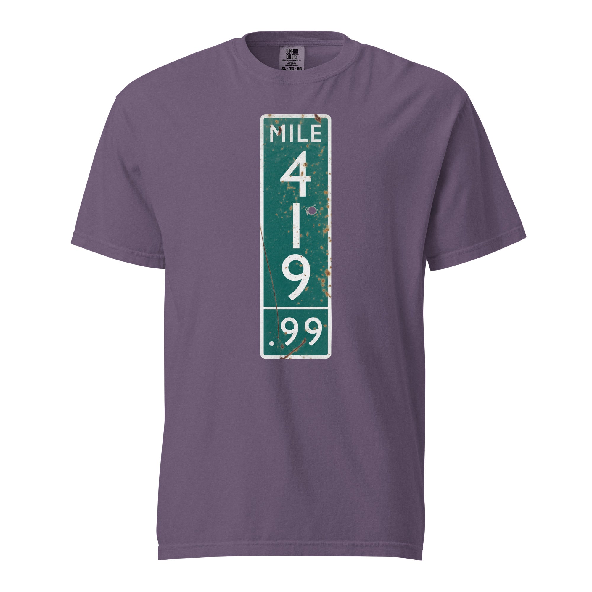 Colorado Mile Marker 419.99 Weed Shirt | Funny 420 Highway Sign Graphic Tee | Magic Leaf Tees