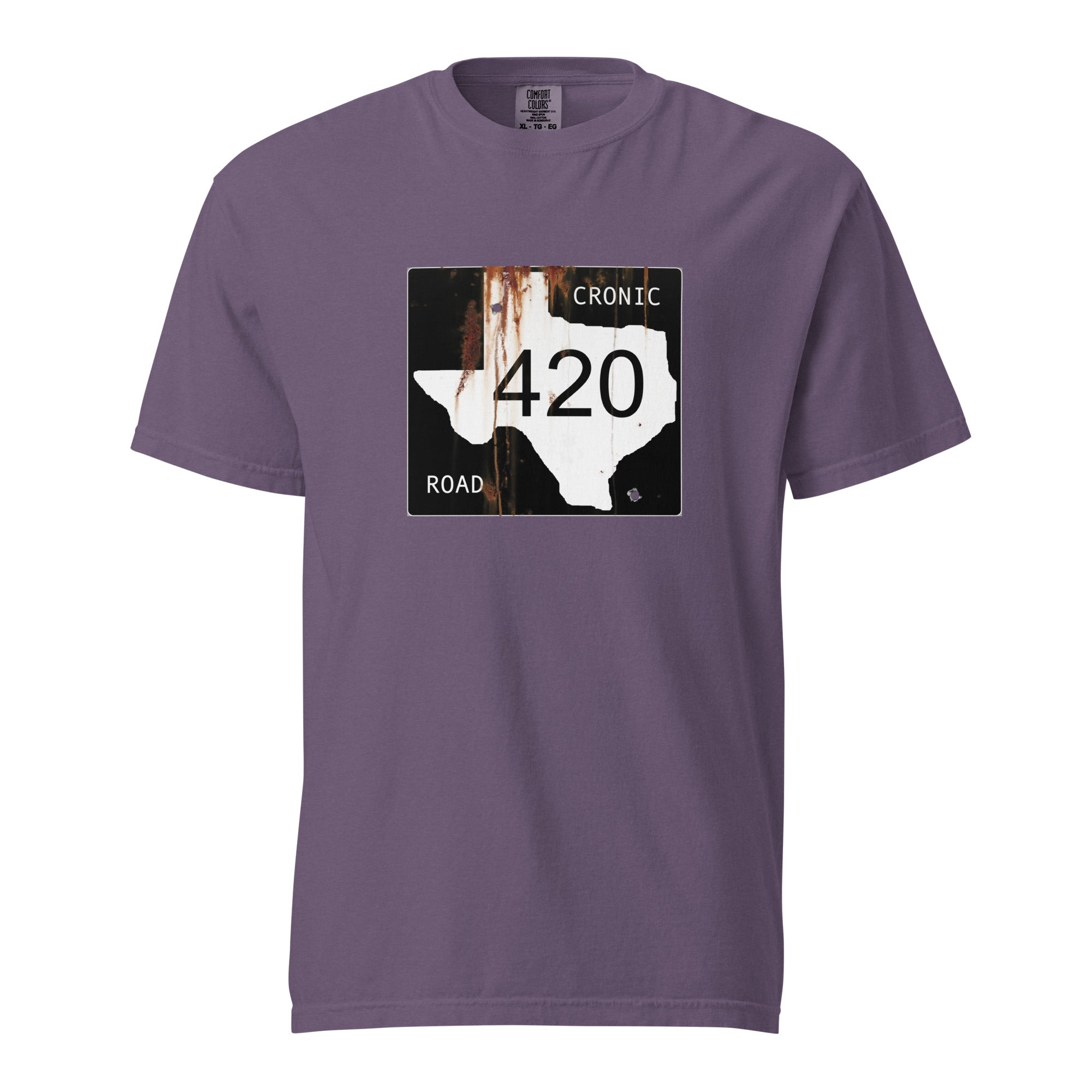 420 Cronic Road Texas Highway Sign Weed Shirt