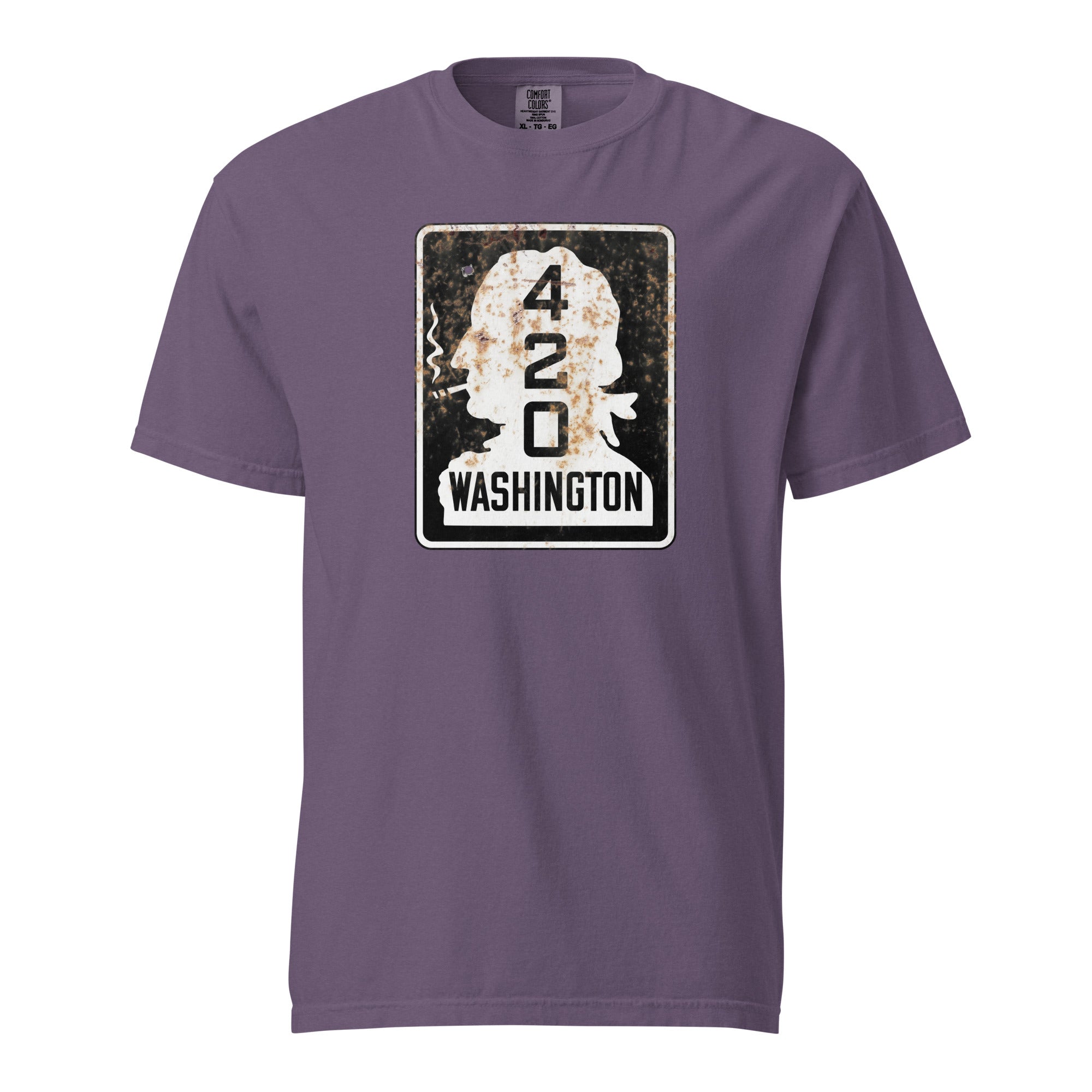 Washington 420 Highway Sign Weed Shirt