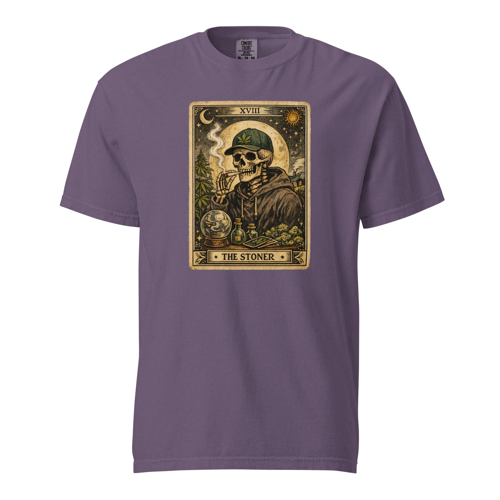 The Stoner Gothic Tarot Weed Shirt
