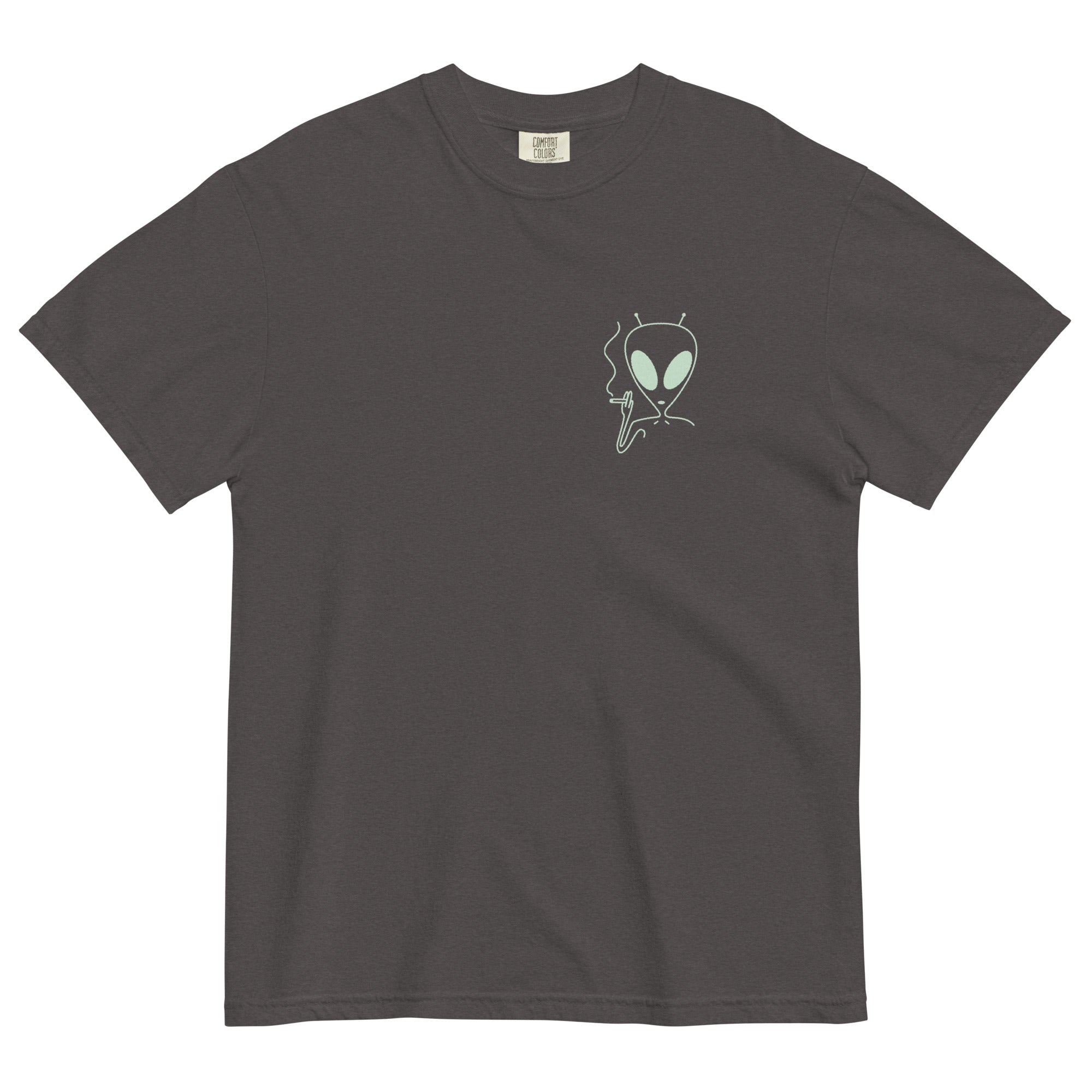 "Space Kronic" Funny Alien Smoking Joint Weed T-Shirt – Magic Leaf Tees