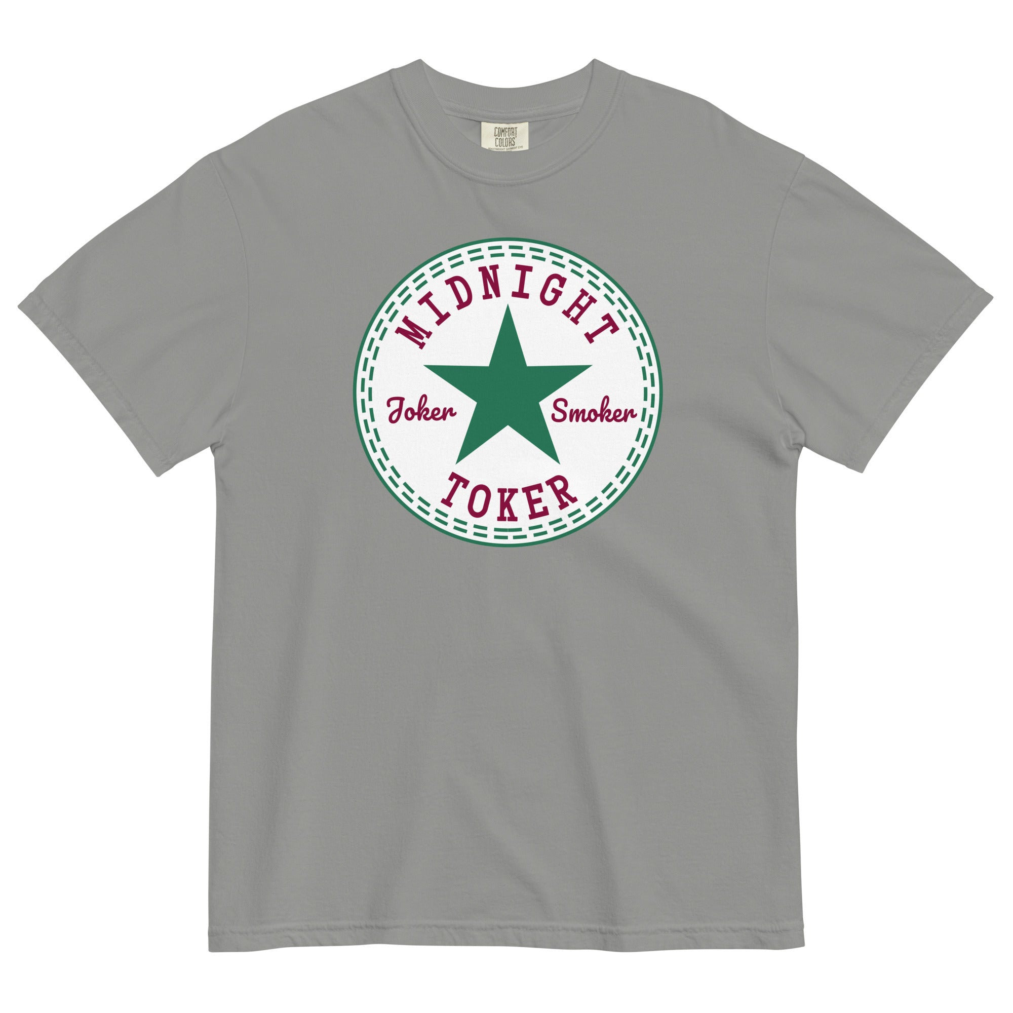 Joker Smoker Midnight Toker All Stars T-Shirt: Cannabis Sneaker Logo Weed Shirt | Magic Leaf Tees